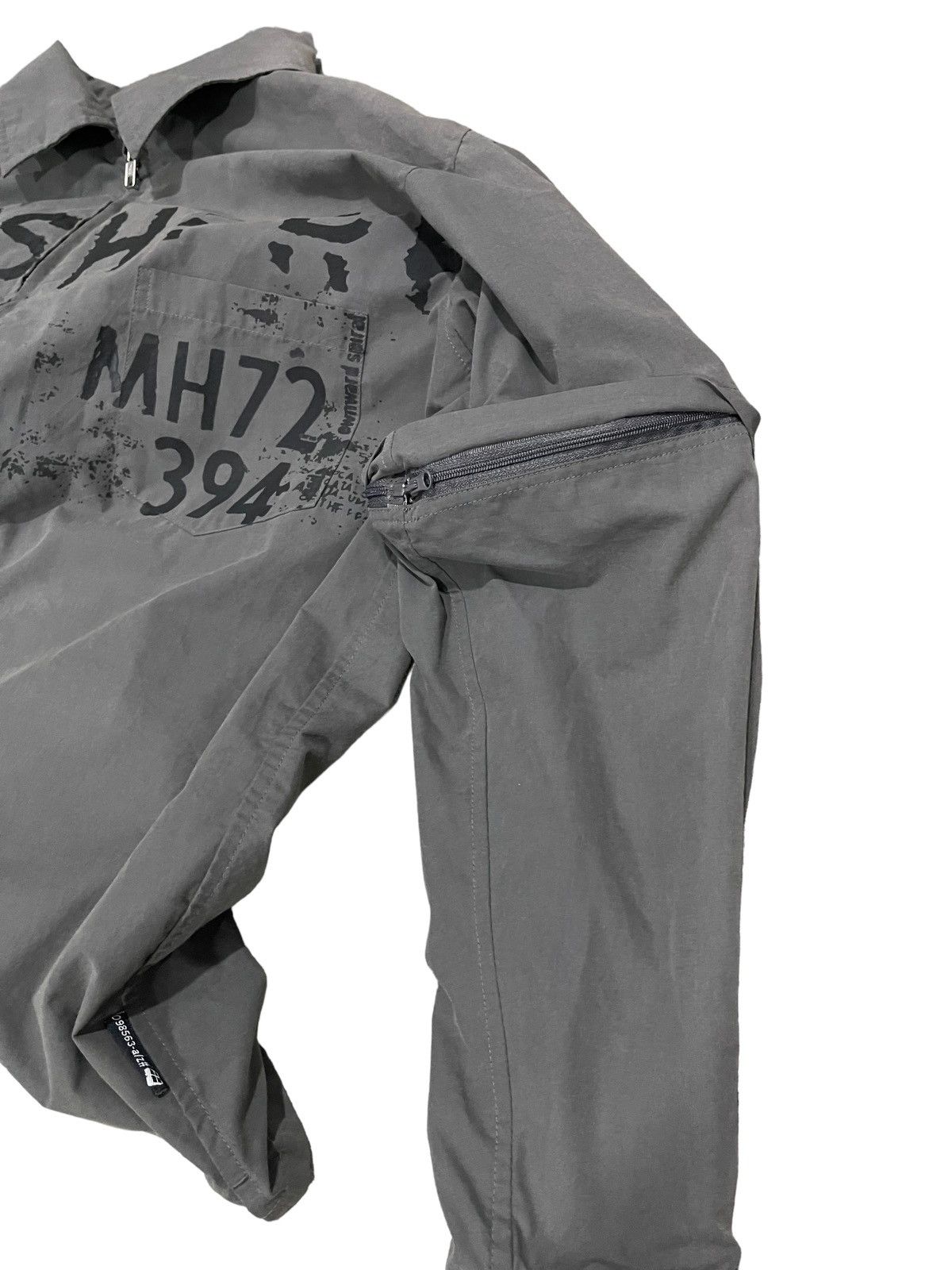 Japanese Brand × Vintage Vintage Outreef Pausherf MH72 Zipper Jacket Rare Design Size US M / EU 48-50 / 2 - 9 Thumbnail