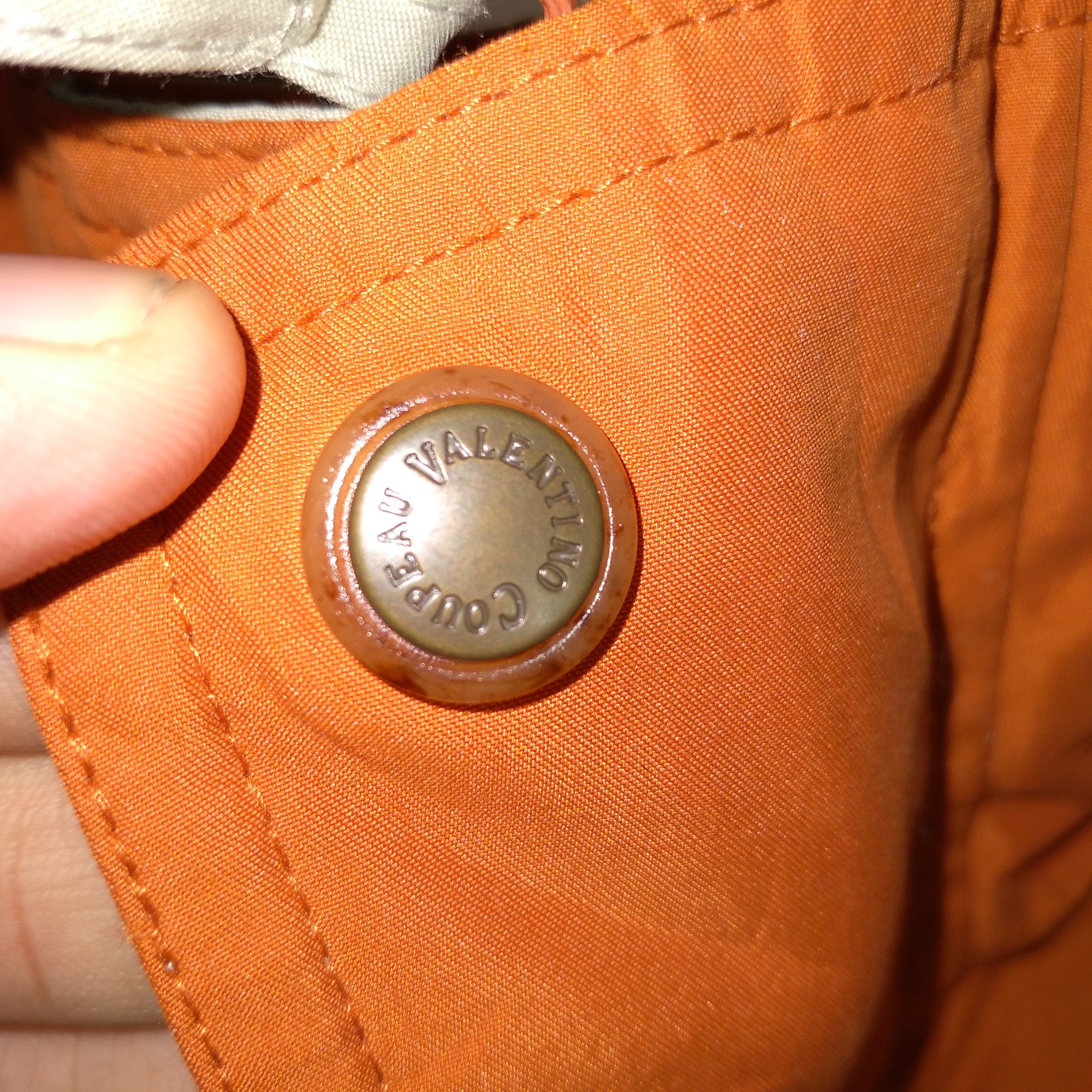 Vintage Valentino Copeau Multi Pocket Buttons Zipper Stylish Jacket Size US L / EU 52-54 / 3 - 10 Thumbnail