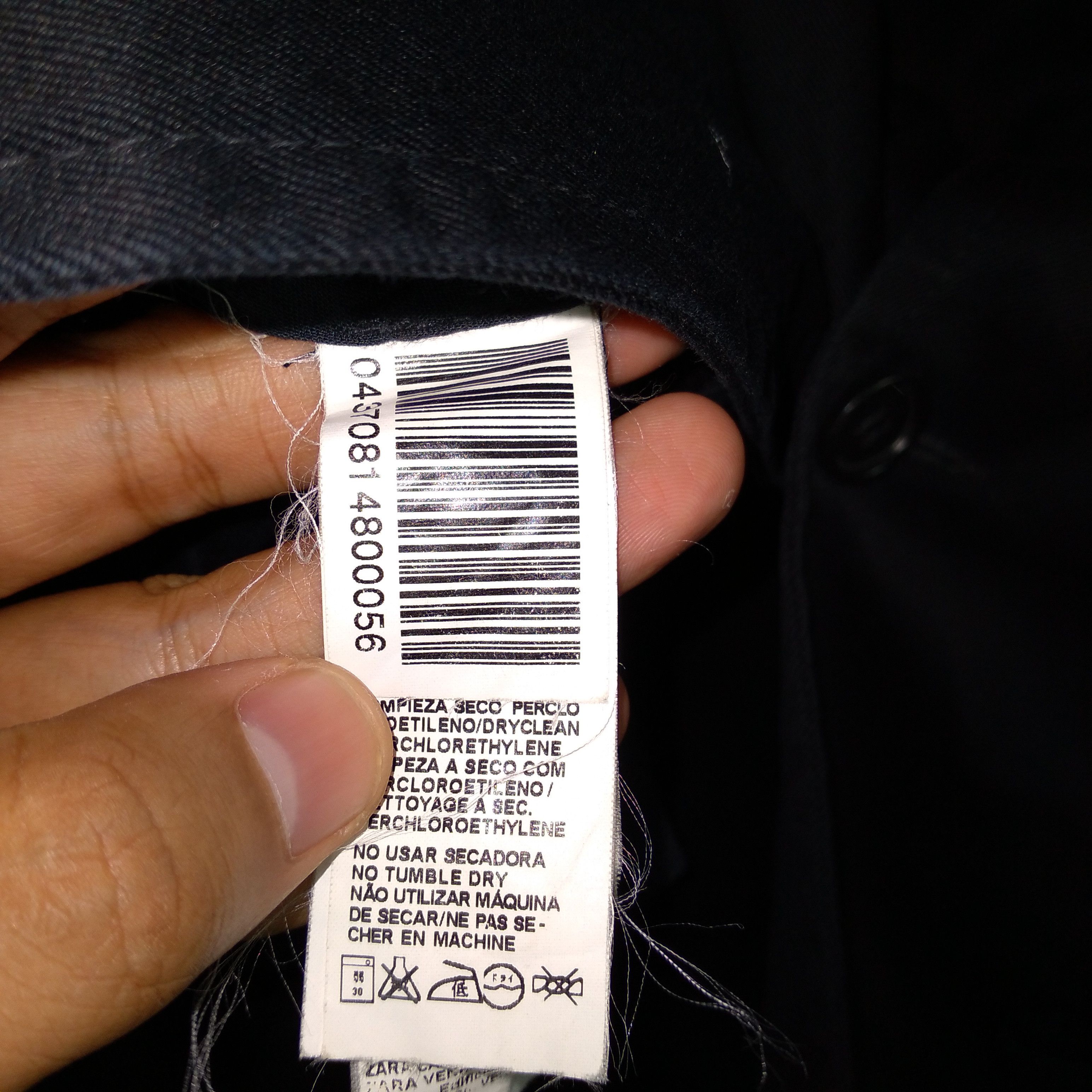 Vintage × Zara ZARA MAN Four Pockets Black Chore Jacket Size US M / EU 48-50 / 2 - 9 Thumbnail