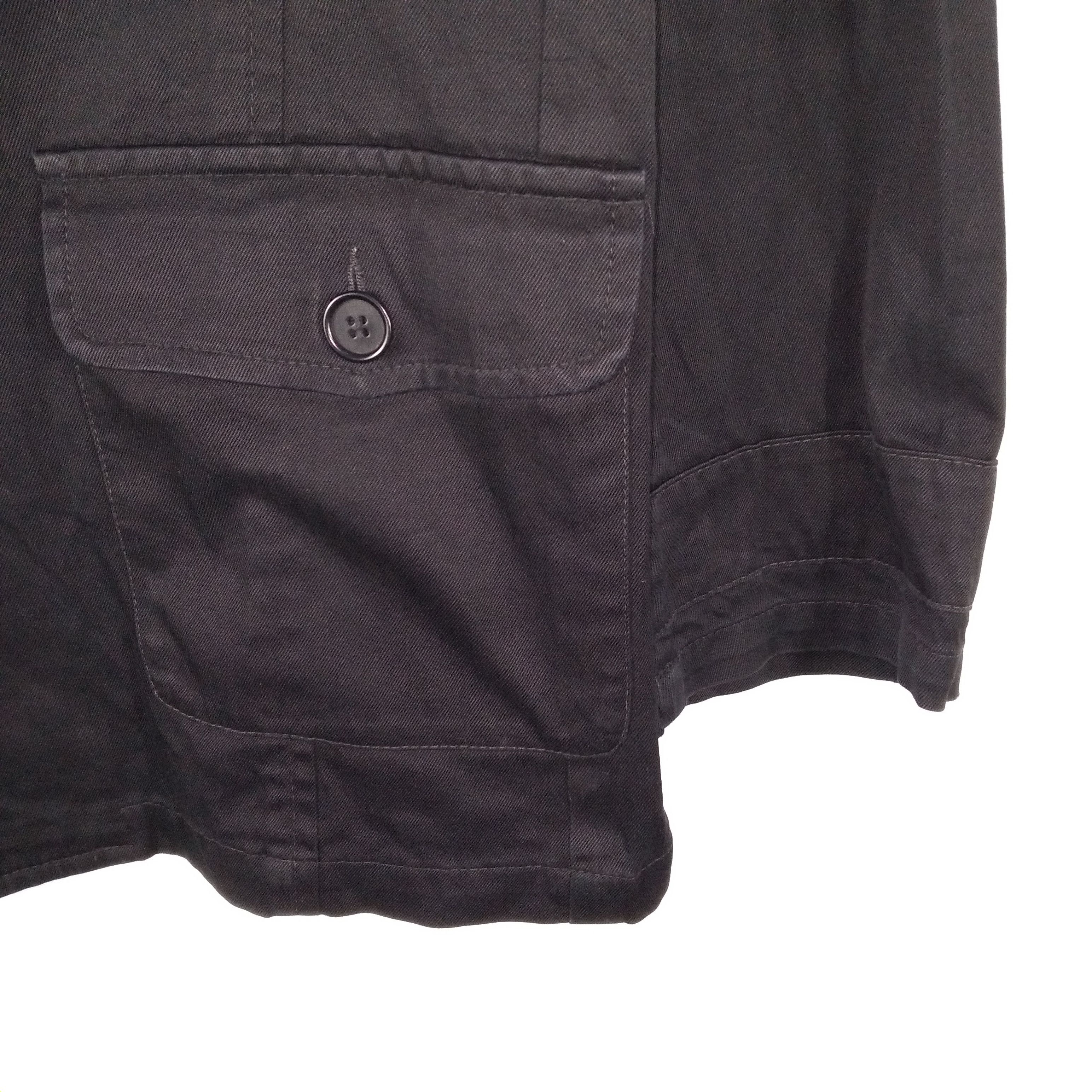 Vintage × Zara ZARA MAN Four Pockets Black Chore Jacket Size US M / EU 48-50 / 2 - 5 Thumbnail