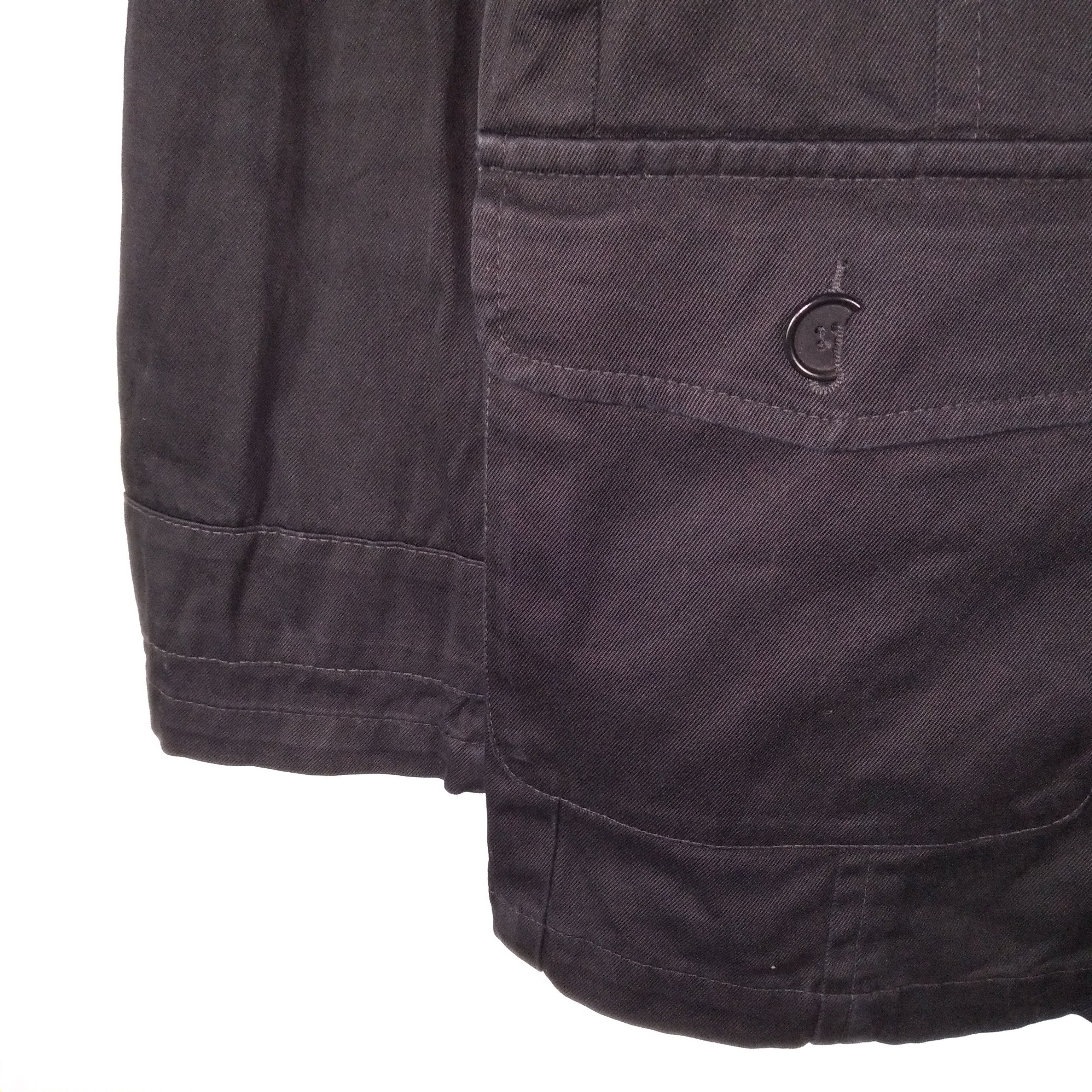 Vintage × Zara ZARA MAN Four Pockets Black Chore Jacket Size US M / EU 48-50 / 2 - 6 Thumbnail