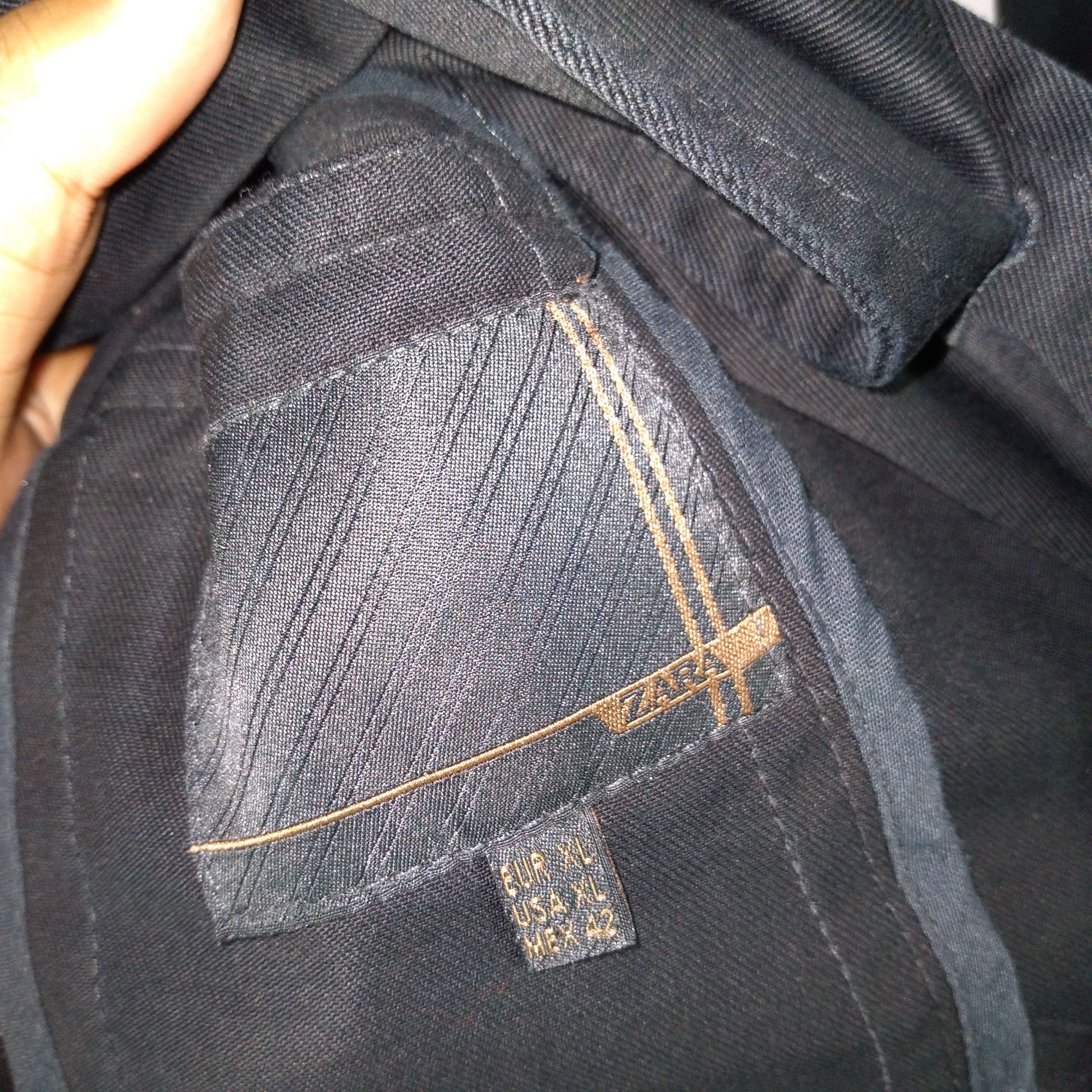 Vintage × Zara ZARA MAN Four Pockets Black Chore Jacket Size US M / EU 48-50 / 2 - 11 Thumbnail