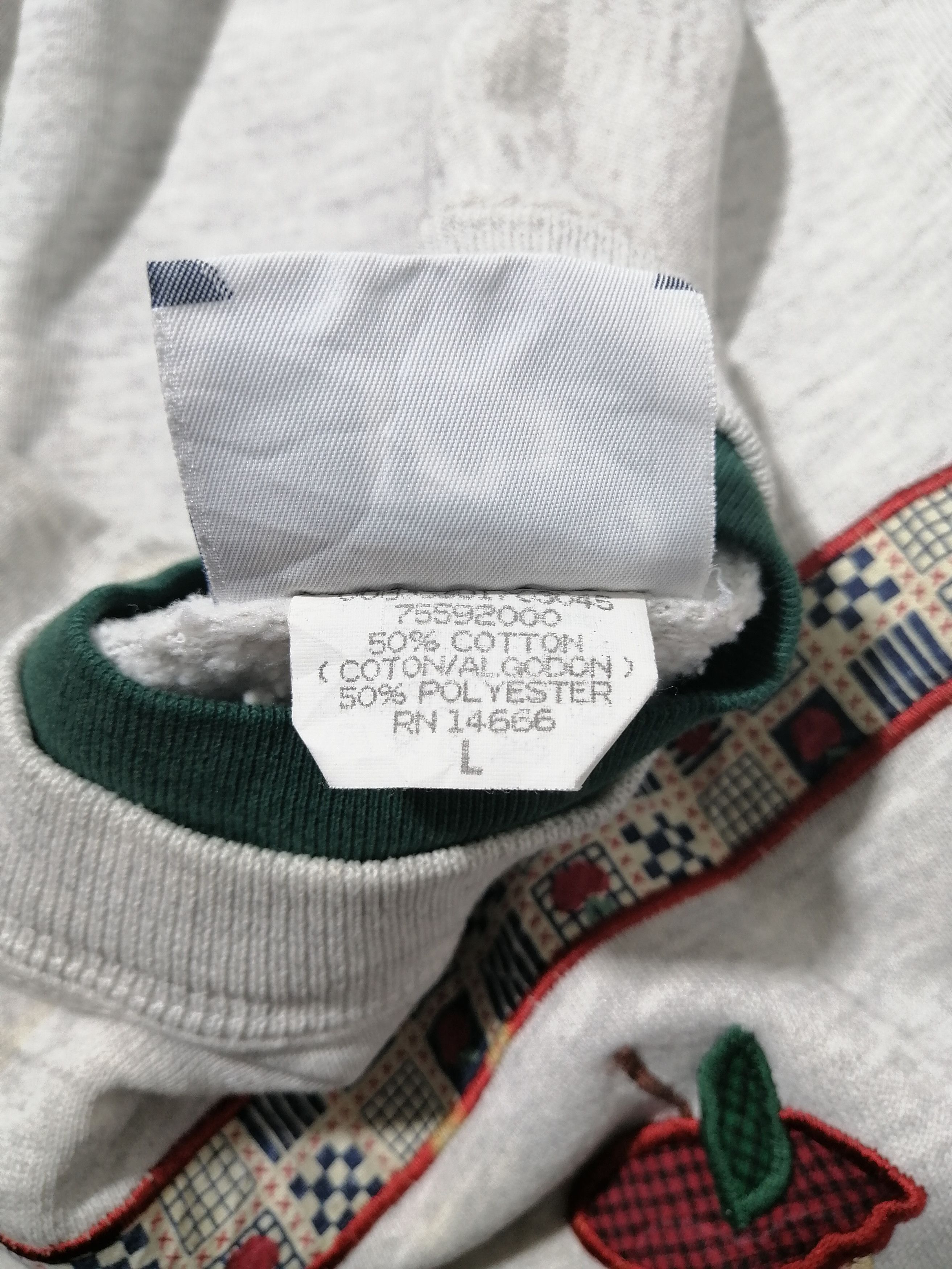Lee × Vintage Vintage Lee Embroided Sweatshirt Size US L / EU 52-54 / 3 - 7 Thumbnail
