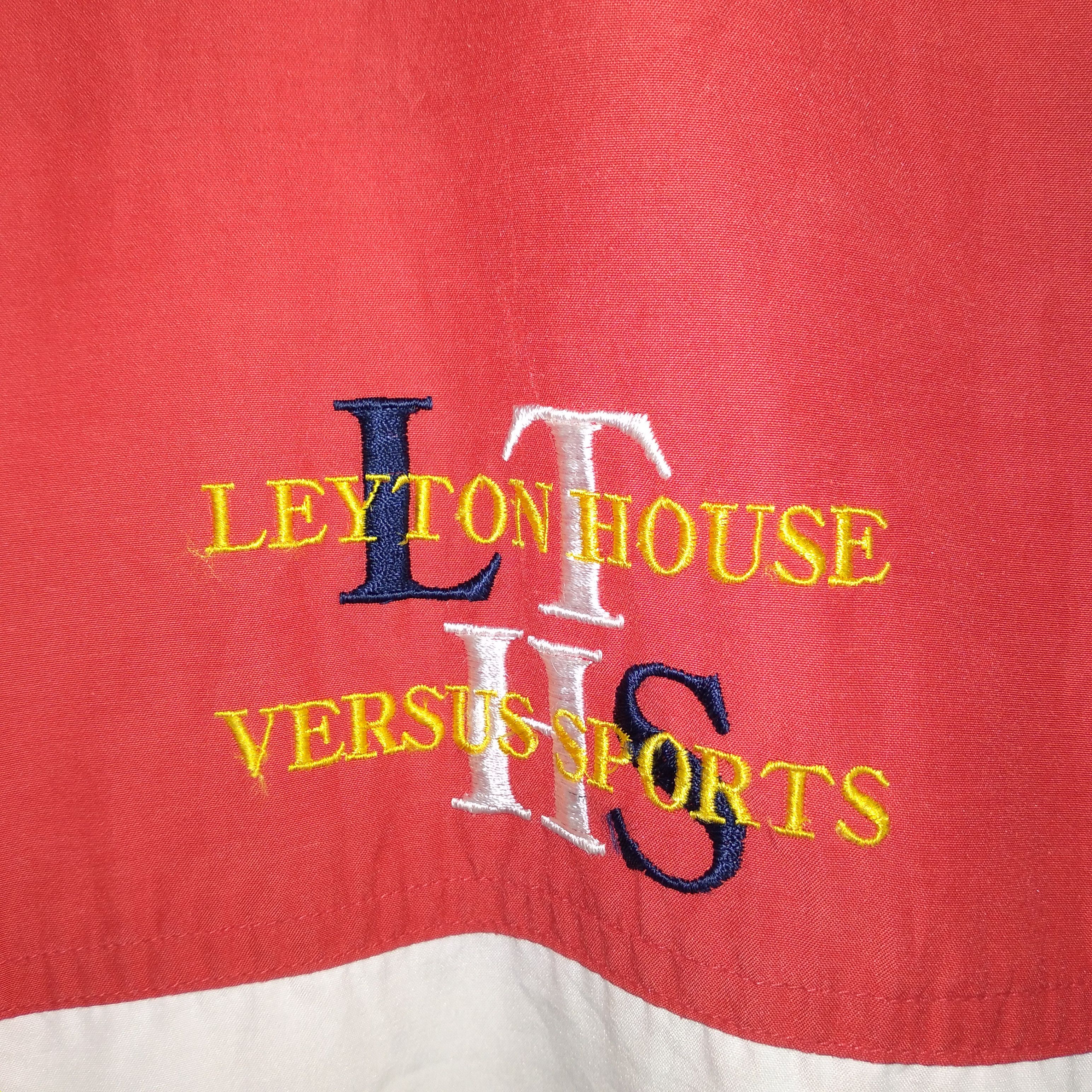Japanese Brand × Vintage Vintage Leyton House Embroidery Big Spellout Zipper Jacket Size US XL / EU 56 / 4 - 4 Thumbnail