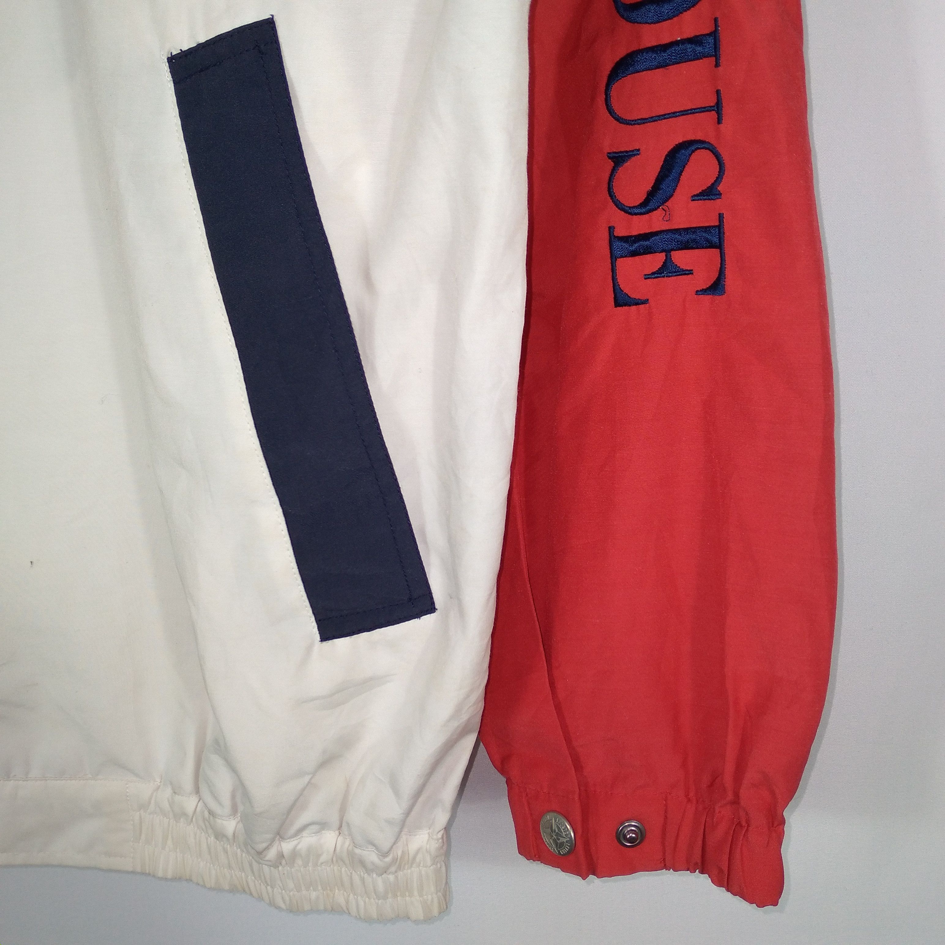 Japanese Brand × Vintage Vintage Leyton House Embroidery Big Spellout Zipper Jacket Size US XL / EU 56 / 4 - 7 Thumbnail