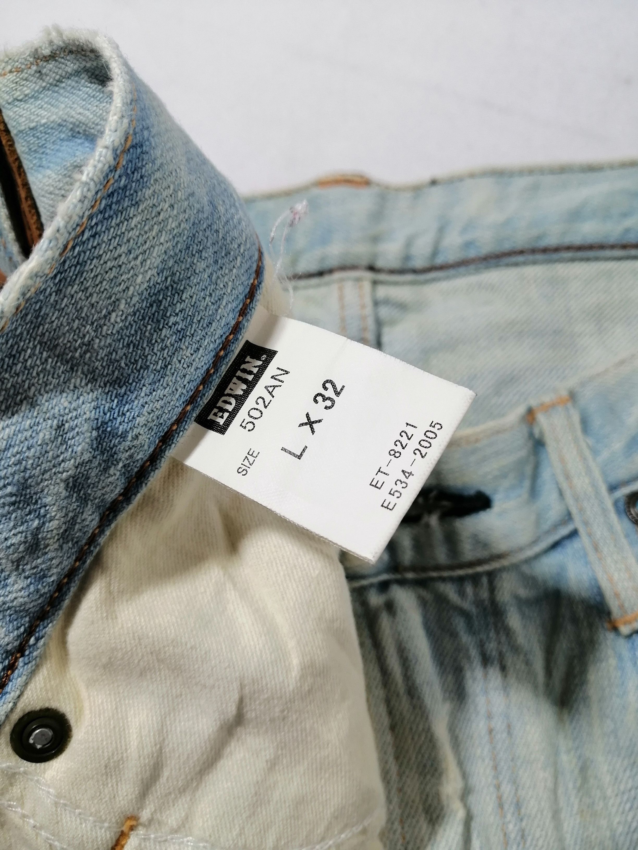 Edwin × Japanese Brand Edwin Denim Jeans Size US 35 - 7 Thumbnail