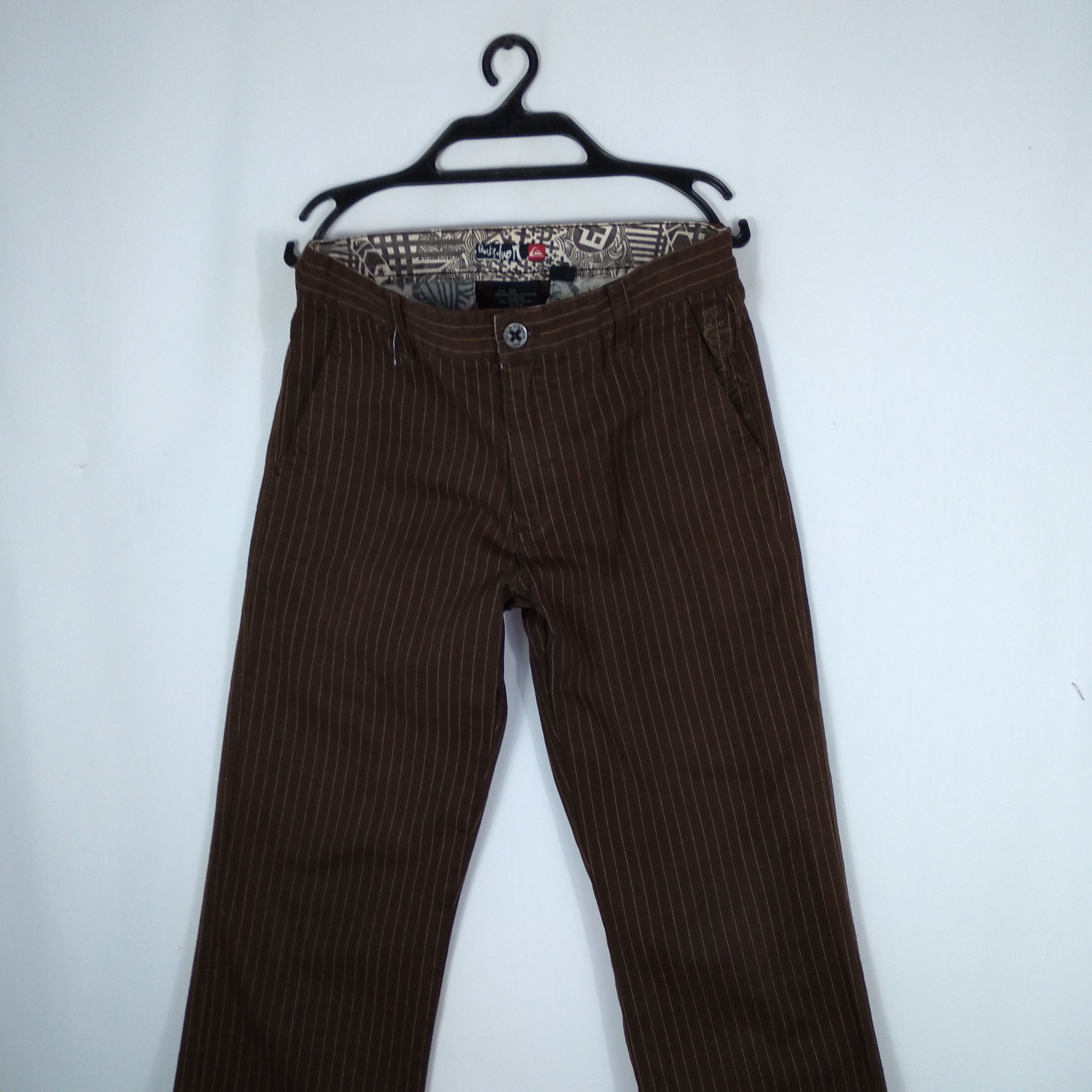 Quicksilver × Vintage Vintage Quicksilver Stripes Casual Khakis Pants Size US 30 / EU 46 - 5 Thumbnail