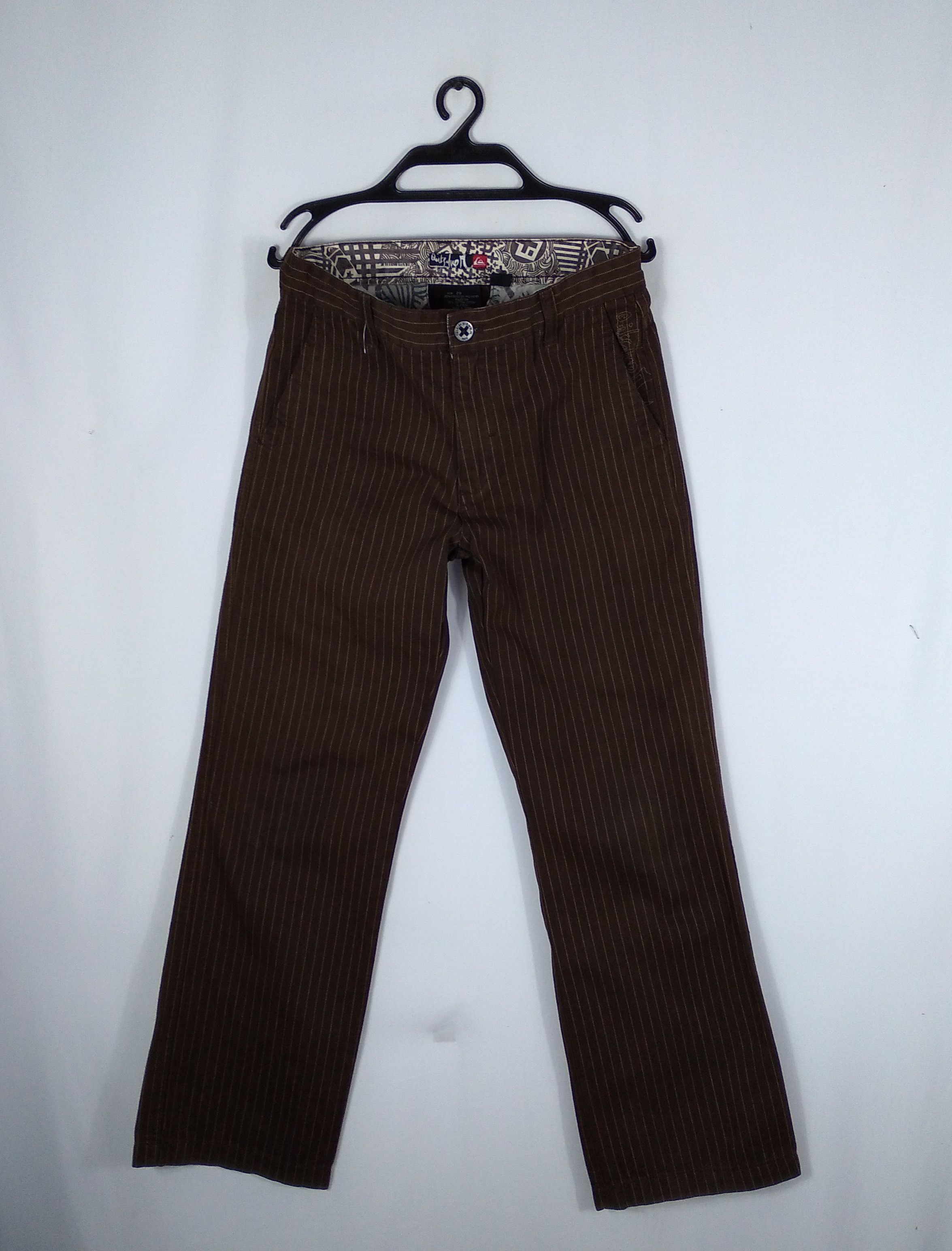 Quicksilver × Vintage Vintage Quicksilver Stripes Casual Khakis Pants Size US 30 / EU 46 - 2 Thumbnail