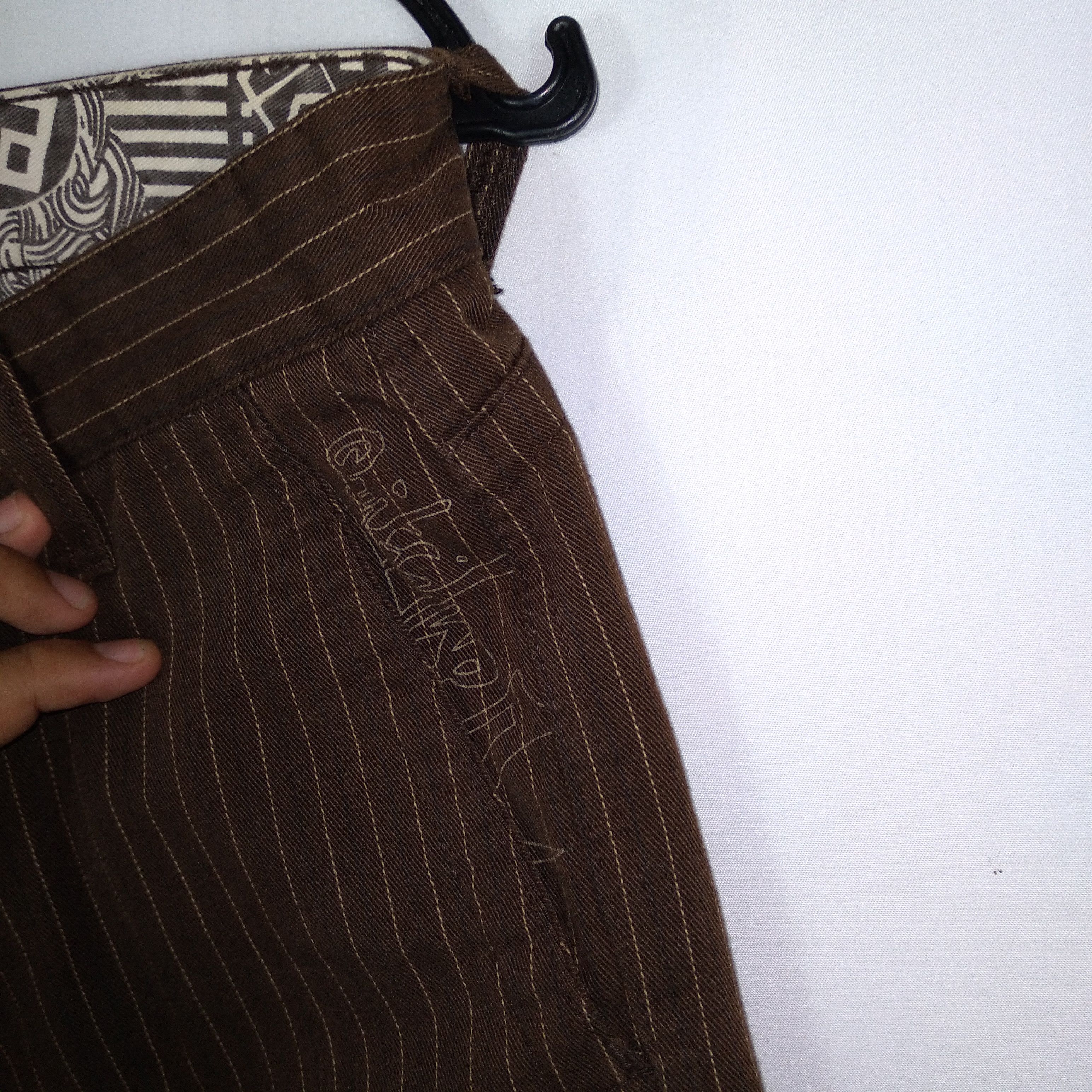 Quicksilver × Vintage Vintage Quicksilver Stripes Casual Khakis Pants Size US 30 / EU 46 - 11 Thumbnail