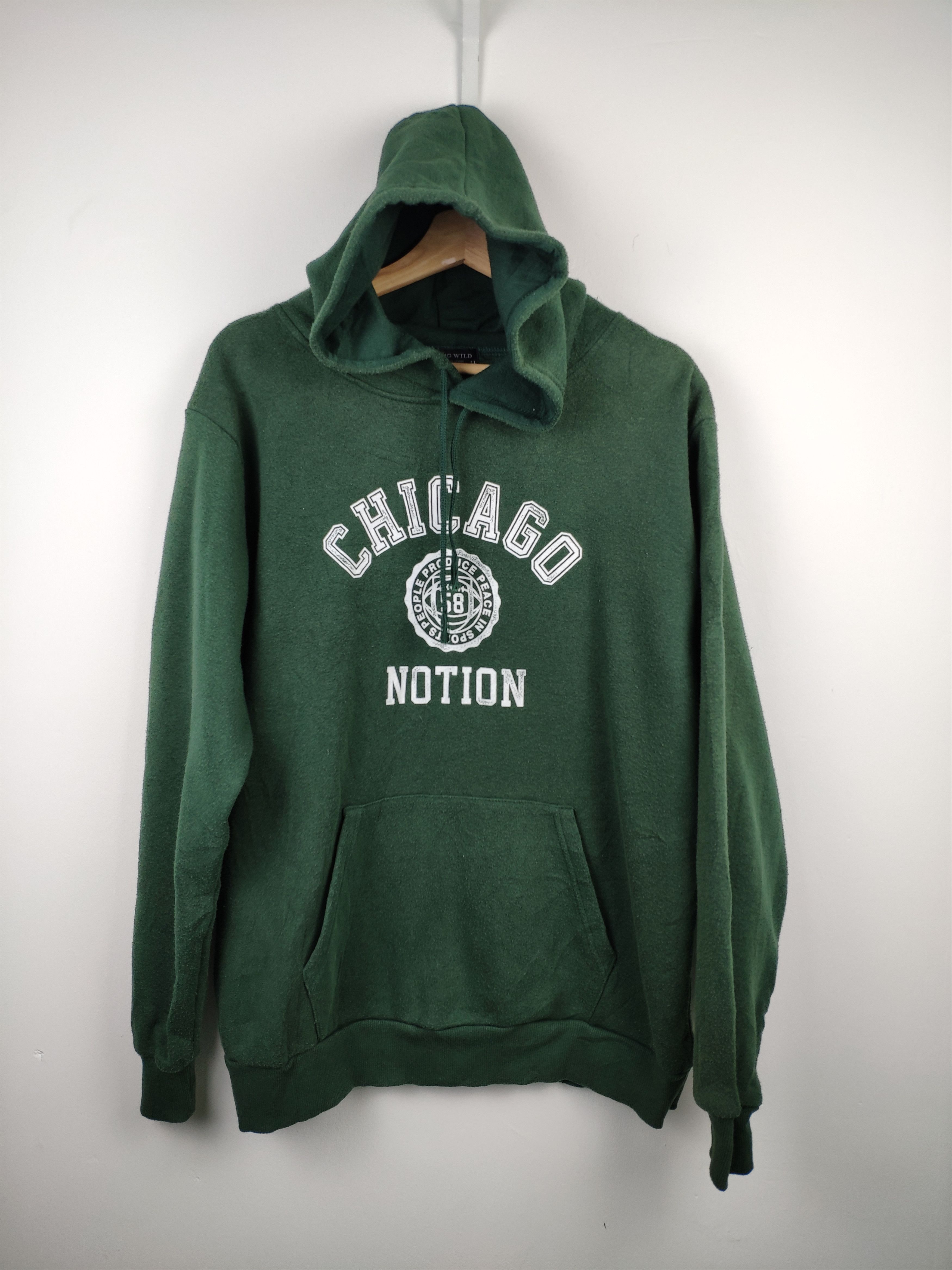Vintage Vintage Chicago Hoodie Sweatshirt Pullover Size US M / EU 48-50 / 2 - 1 Thumbnail