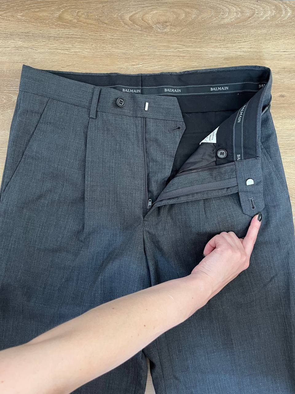 Balmain Balmain Classic Wool Pants Size US 30 / EU 46 - 3 Thumbnail