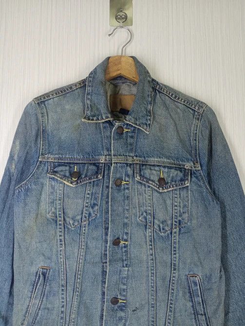 Gap RARE VINTAGE GAP DISTRESSED DENIM JACKET Size US S / EU 44-46 / 1 - 2 Thumbnail
