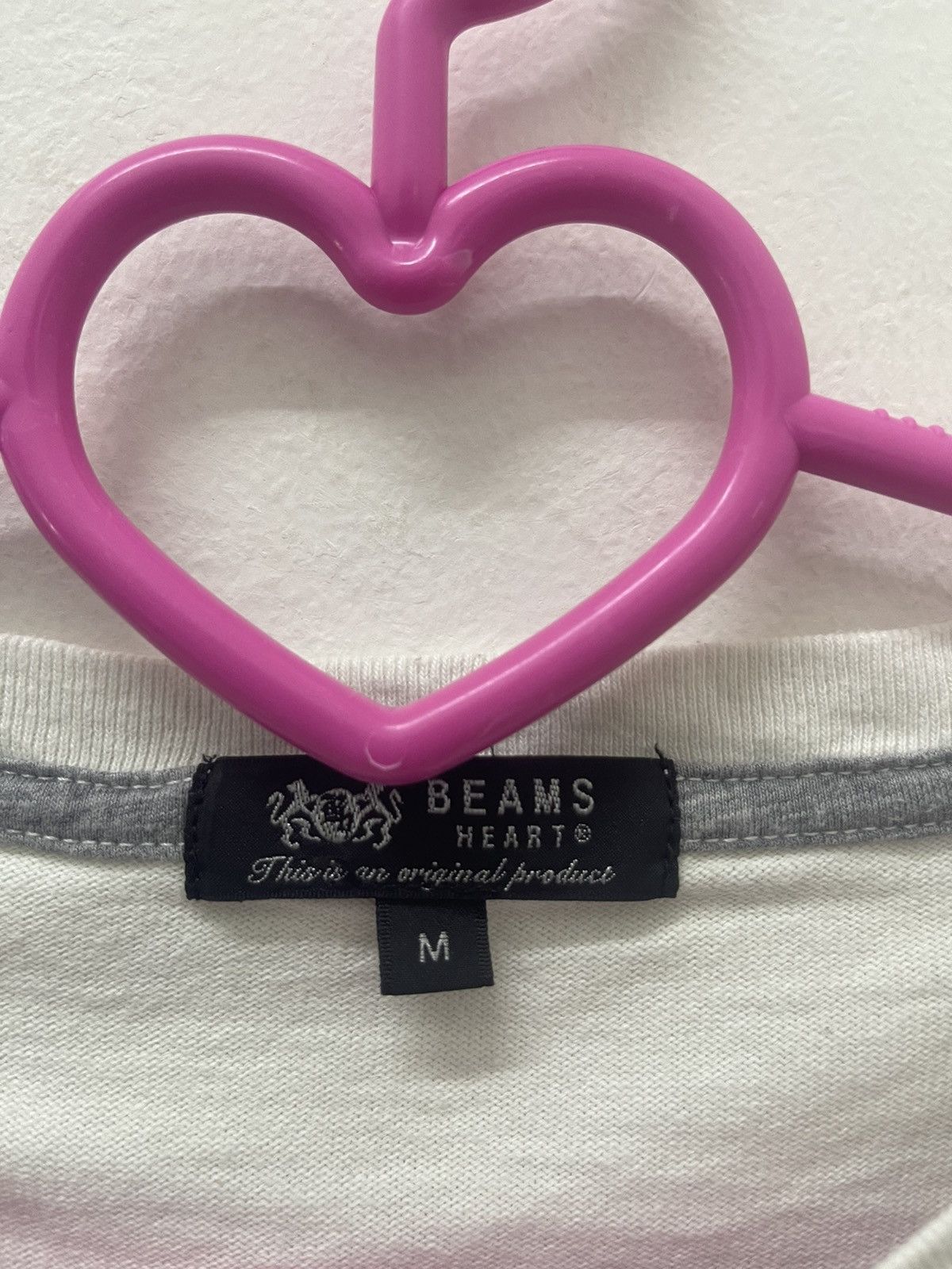 Beams Plus Rare Vintage BEAMS Heart WEST Spell Out Tee Size US M / EU 48-50 / 2 - 4 Thumbnail