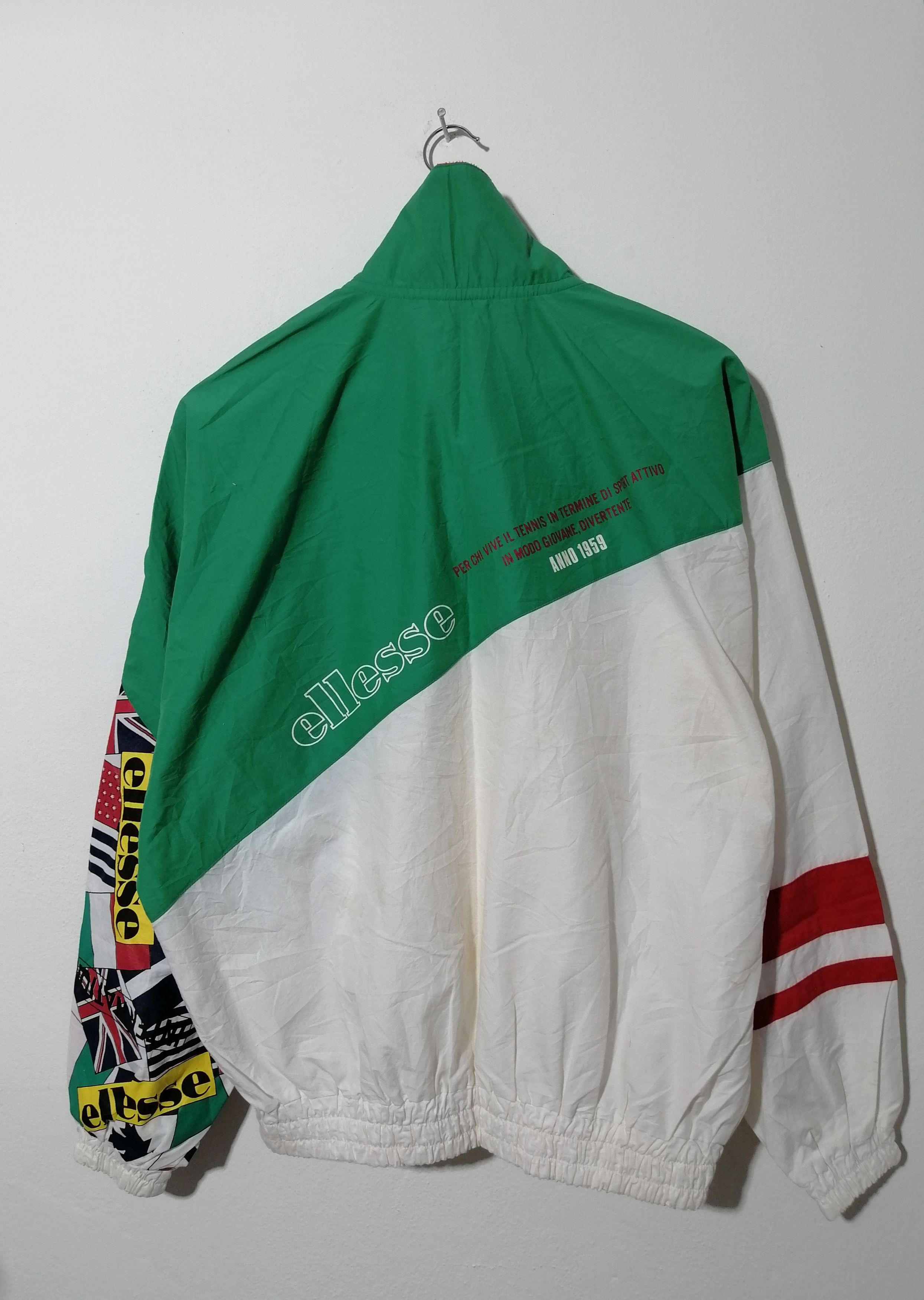 Ellesse × Vintage Vintage Ellesse Nice Design Jacket Size US L / EU 52-54 / 3 - 2 Thumbnail