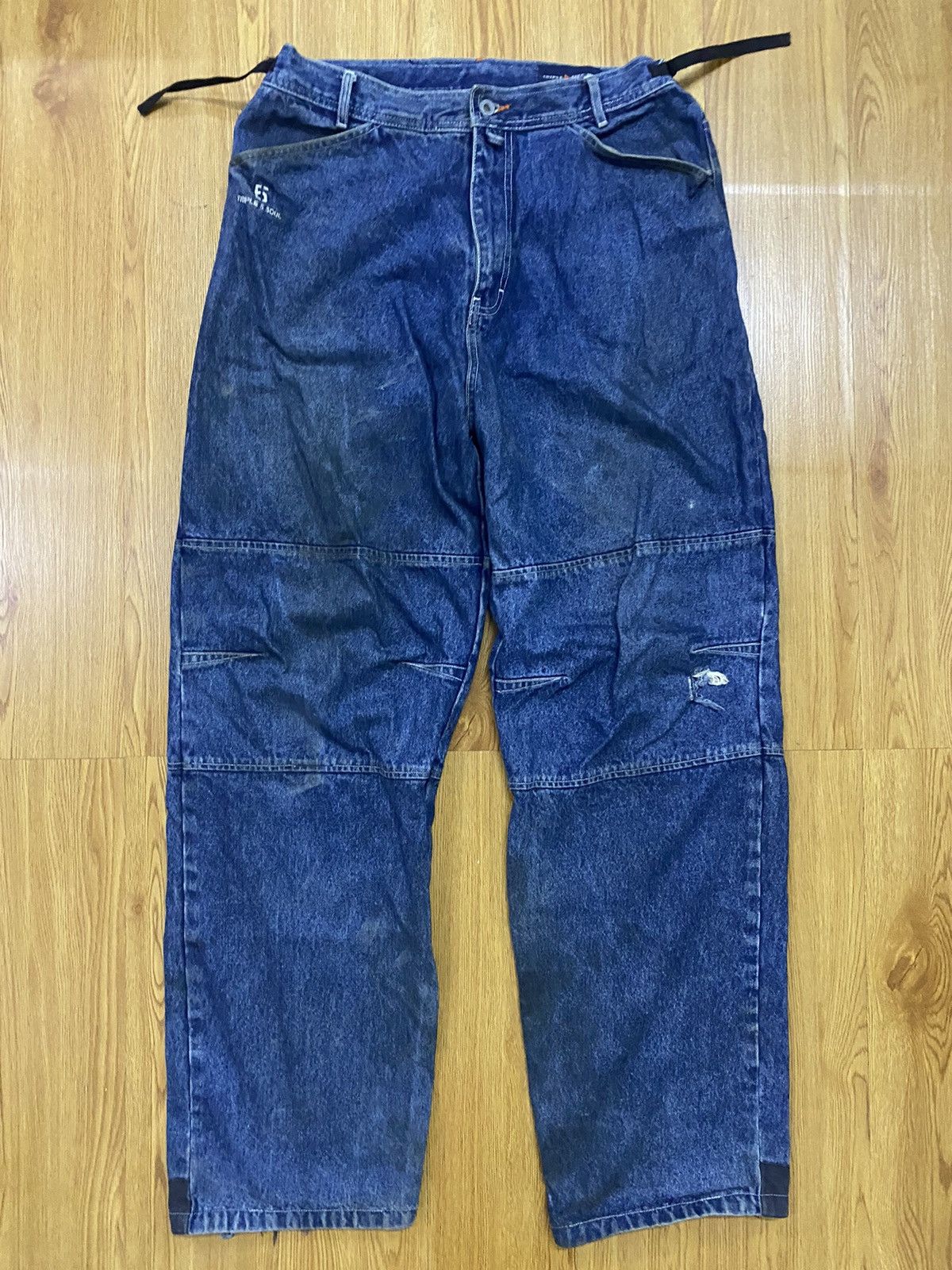 Triple 5 Soul Triple 5 soul nyc baggy hiphop jeans Size US 36 / EU 52 - 1 Thumbnail