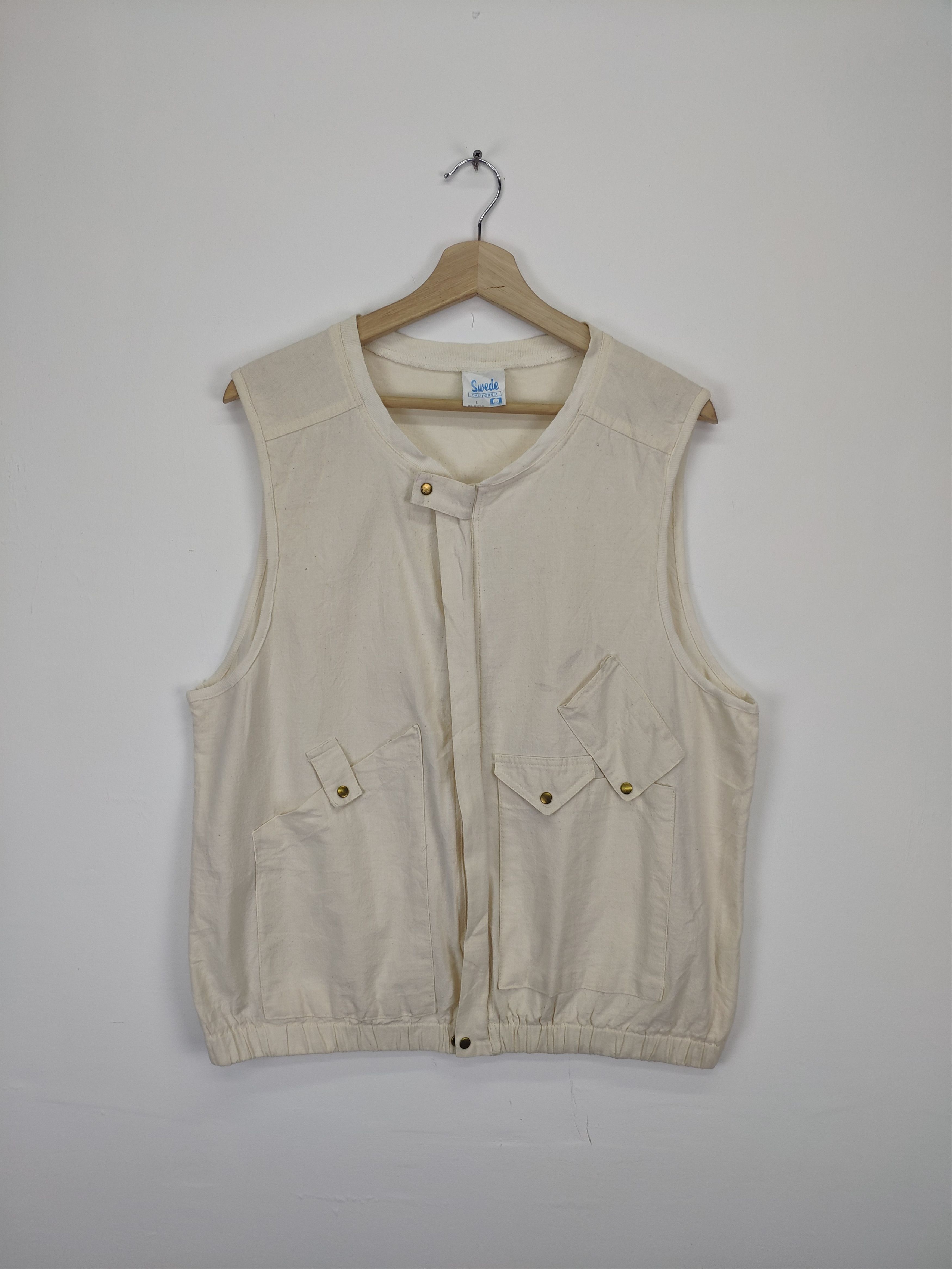 Vintage Vintage Vest Made In USA by Swede California Size US M / EU 48-50 / 2 - 1 Thumbnail