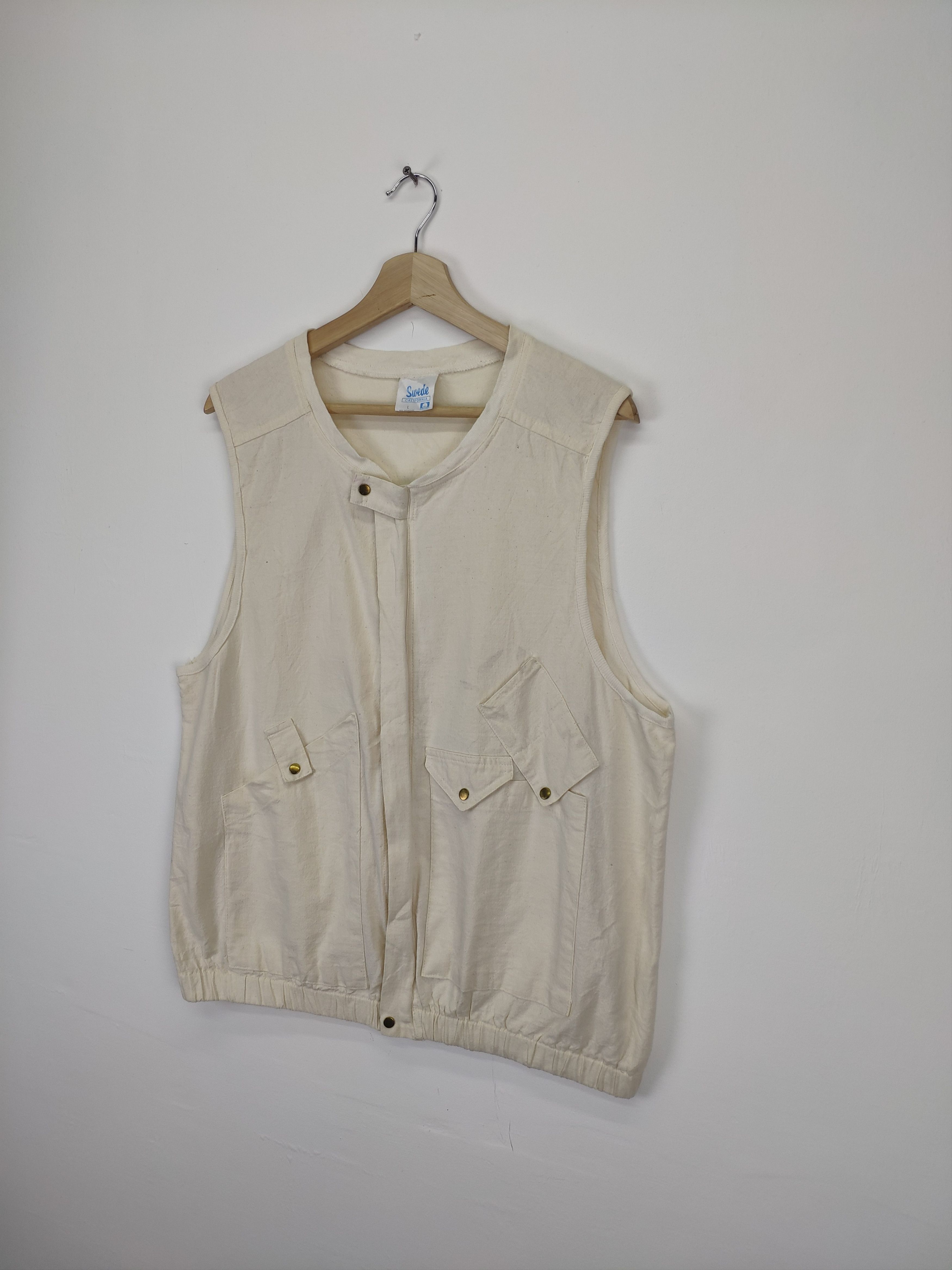 Vintage Vintage Vest Made In USA by Swede California Size US M / EU 48-50 / 2 - 2 Thumbnail
