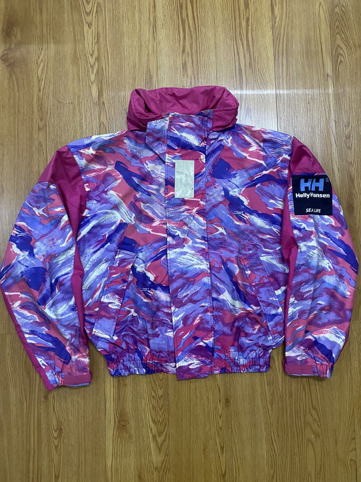 Helly Hansen × Vintage Vintage Helly hansen norway sea life camo jacket Size US L / EU 52-54 / 3 - 1 Thumbnail