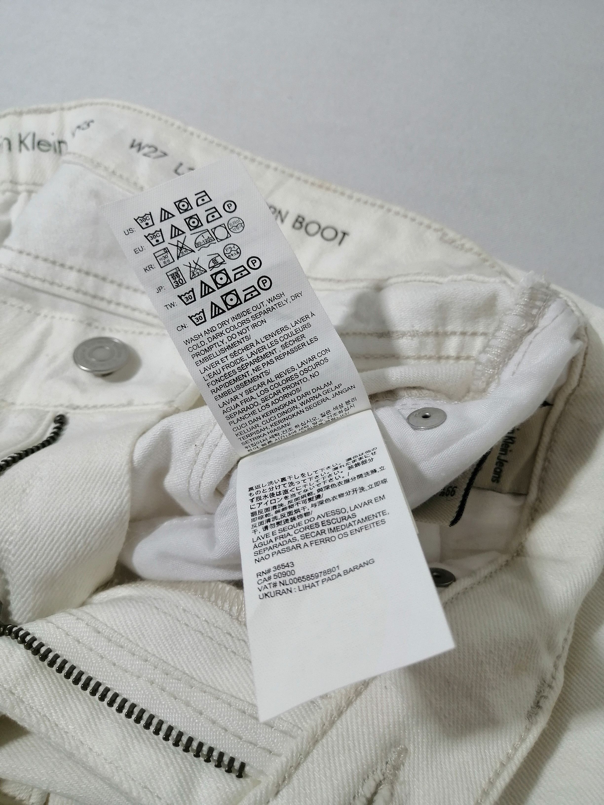 Calvin Klein × Designer Calvin Klein Modern Boot Pants Size US 30 / EU 46 - 6 Thumbnail