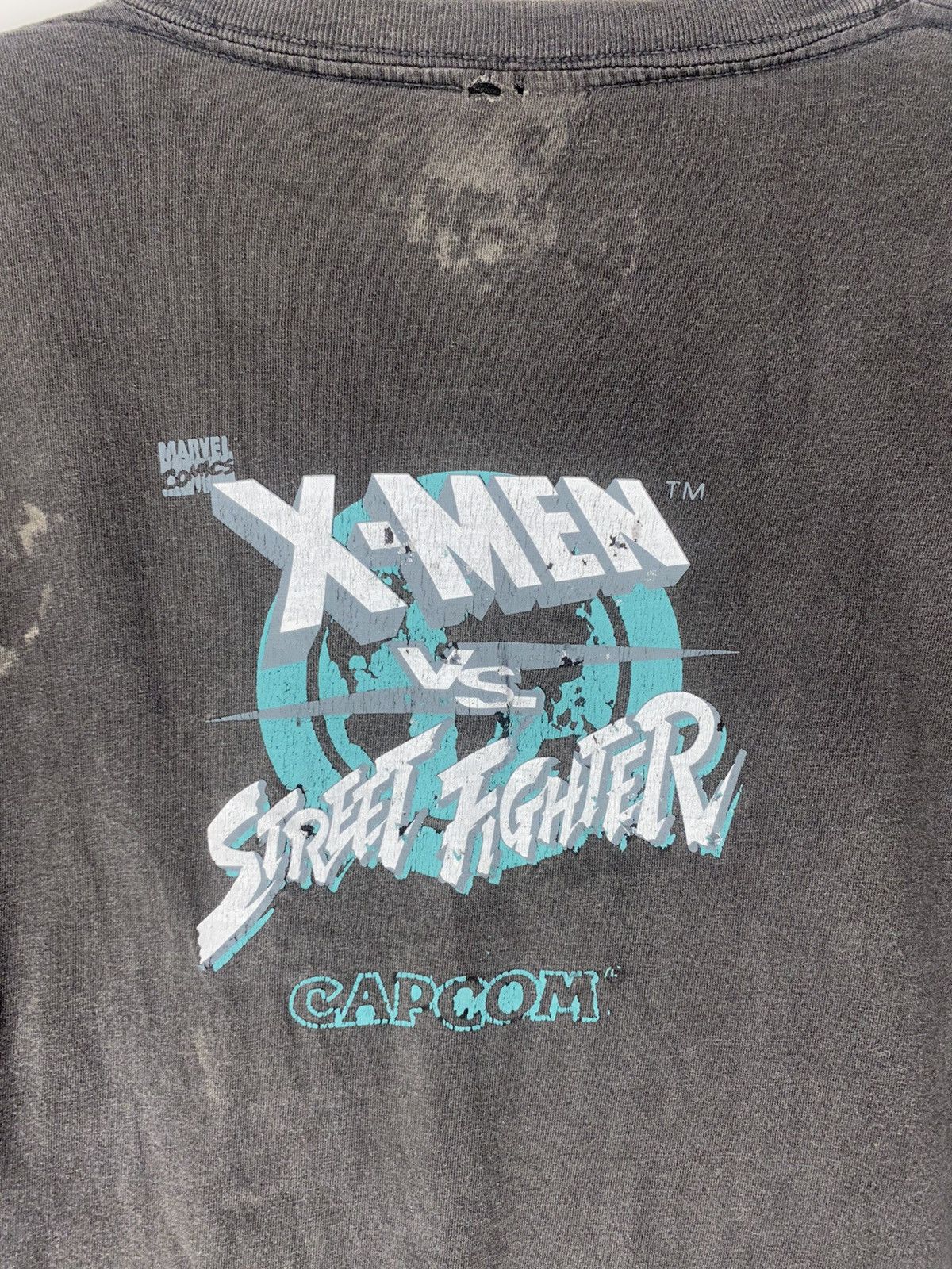 Marvel Comics × Vintage Vintage rare 1996 Xmen vs street fighter game Playstation 1 Size US L / EU 52-54 / 3 - 5 Thumbnail