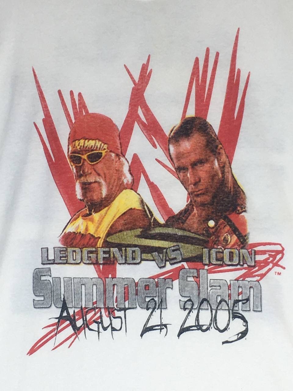 WWE Vintage rare Summer Slam Size US L / EU 52-54 / 3 - 2 Thumbnail