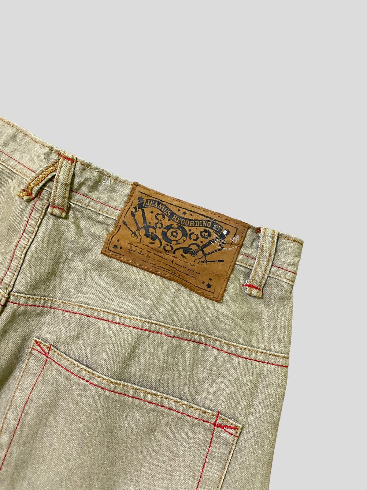 Akademiks × Vintage Vintage AKADEMIKS Baggy Embroidered Jnco Style Denim Jeans Size US 31 - 16 Thumbnail