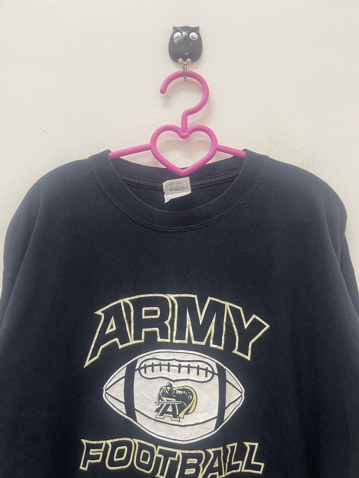 NFL Rare Vintage ARMY FOOTBALL Spell Out Big Logo Size US M / EU 48-50 / 2 - 2 Thumbnail