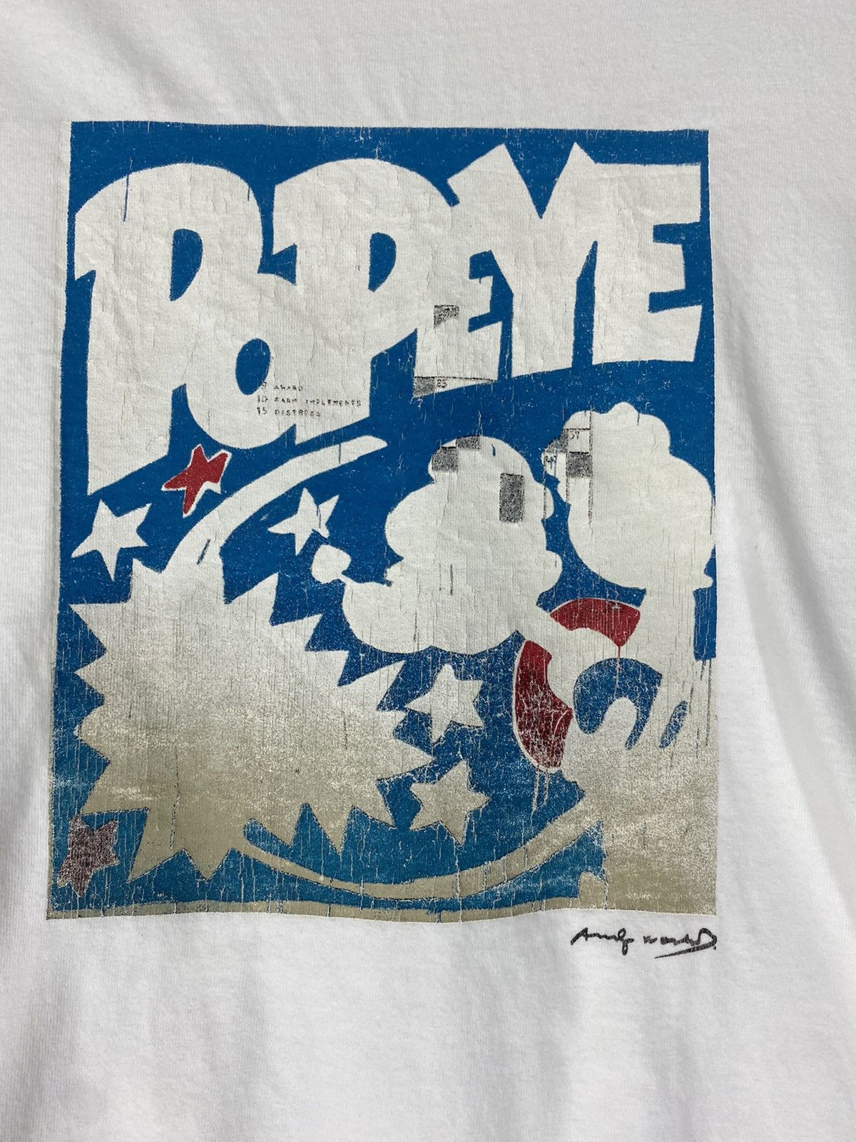 Andy Warhol × Vintage Vintage Rare collaboration with Popeye Size US M / EU 48-50 / 2 - 3 Thumbnail