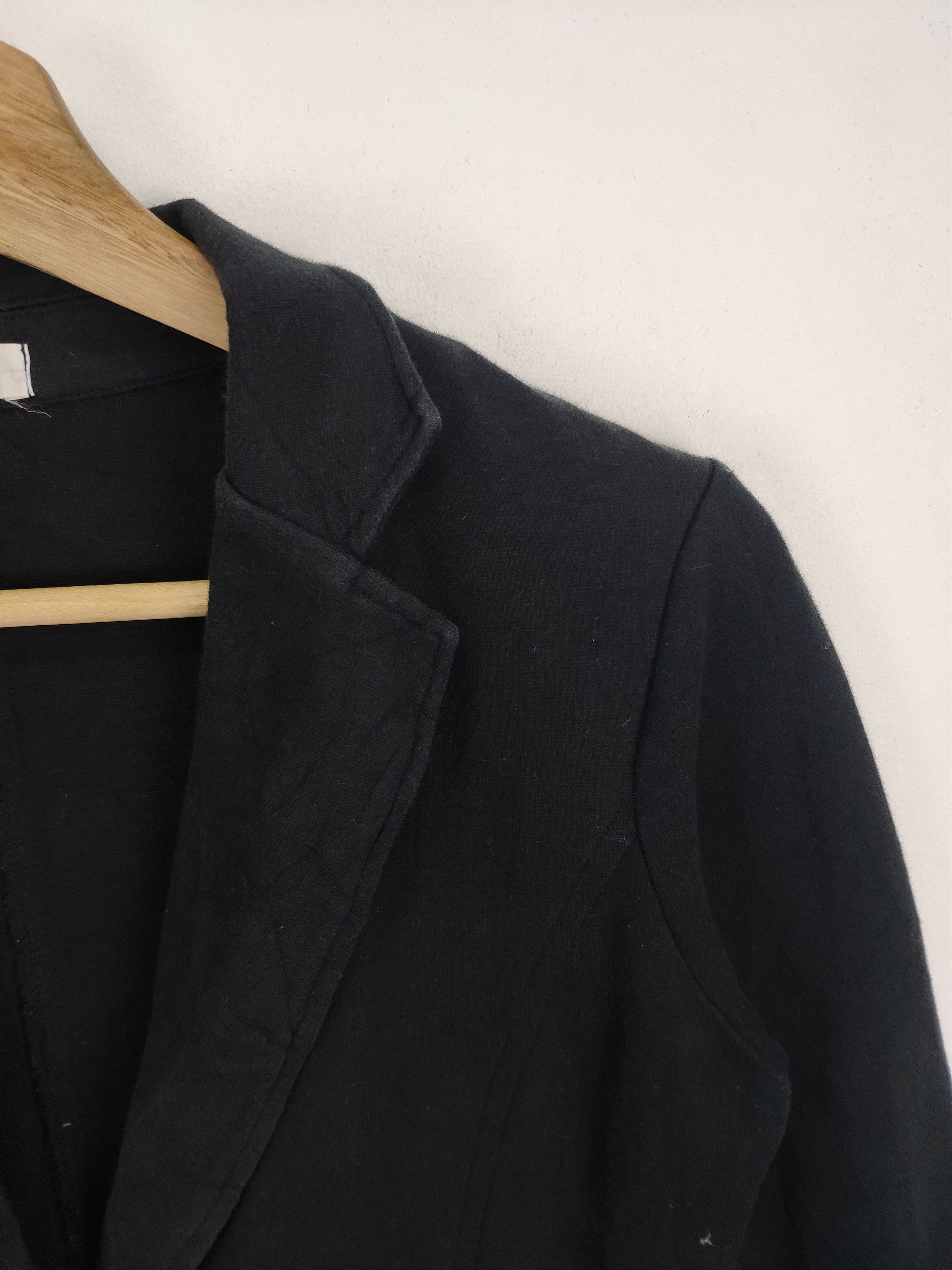 Japanese Brand × Le Grande Bleu (L.G.B.) Vintage Cropped Blazer Jacket Black by TMH Size S / US 4 / IT 40 - 10 Thumbnail