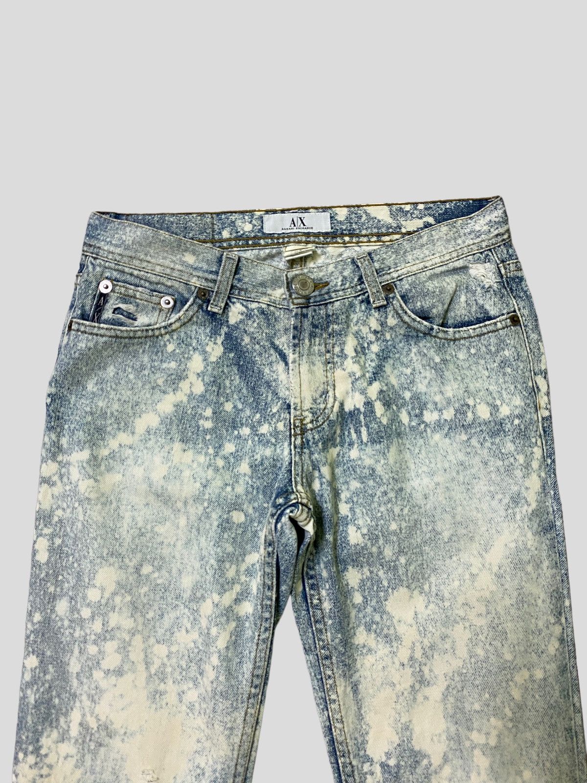 Calvin Klein × Vintage Flared CALVIN KLEIN Distressed Stone & Tint Boot Cut Denim Size US 28 / EU 44 - 4 Thumbnail