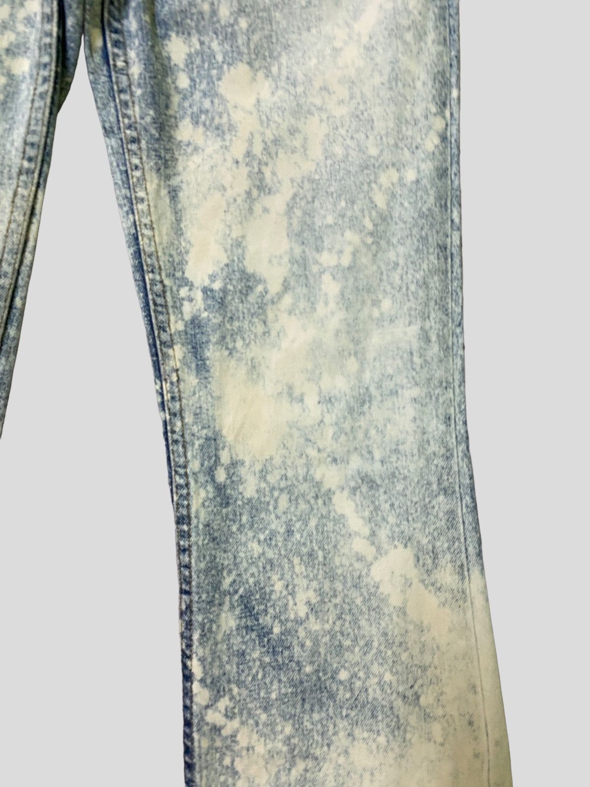 Calvin Klein × Vintage Flared CALVIN KLEIN Distressed Stone & Tint Boot Cut Denim Size US 28 / EU 44 - 7 Thumbnail