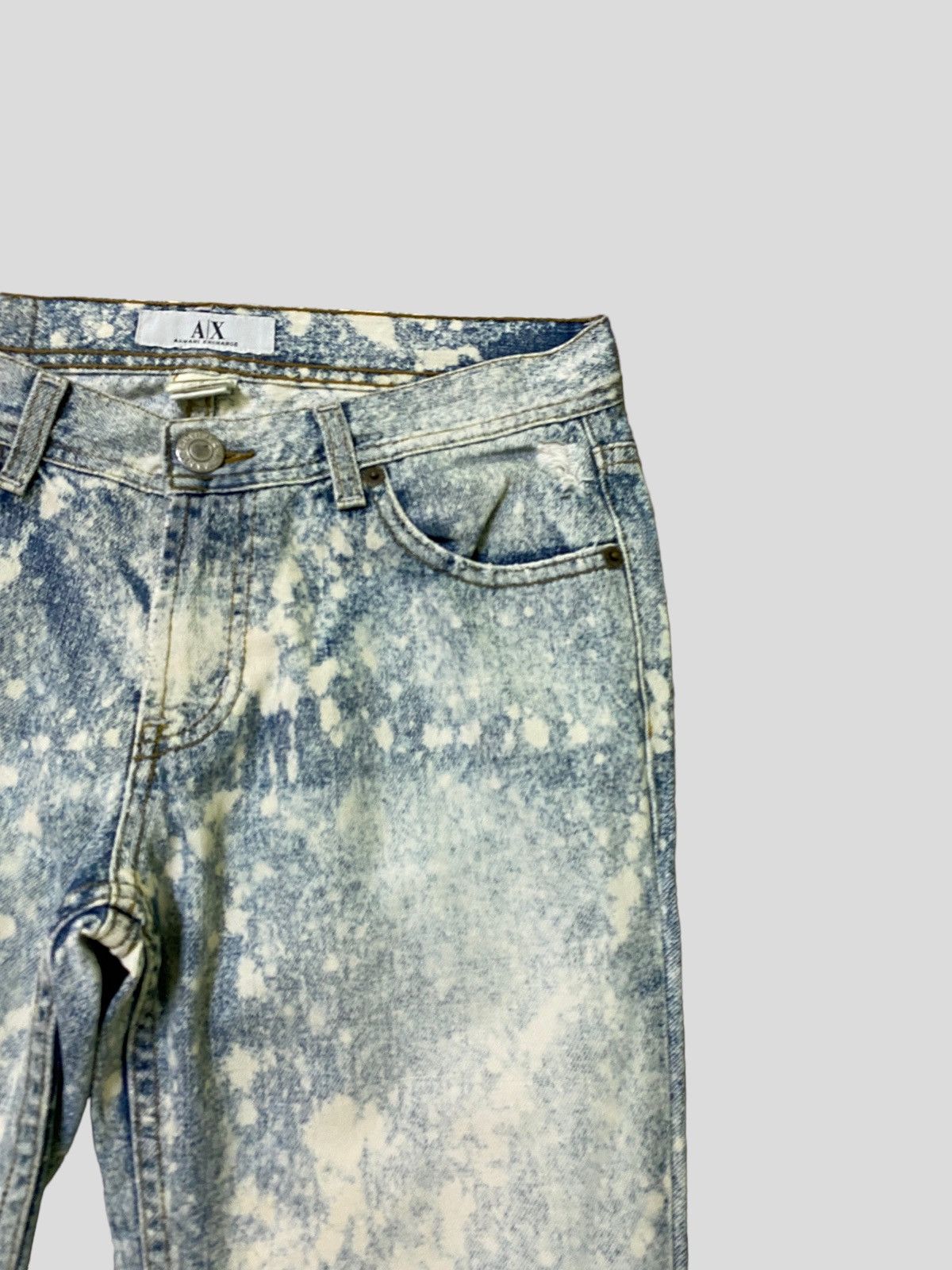 Calvin Klein × Vintage Flared CALVIN KLEIN Distressed Stone & Tint Boot Cut Denim Size US 28 / EU 44 - 6 Thumbnail