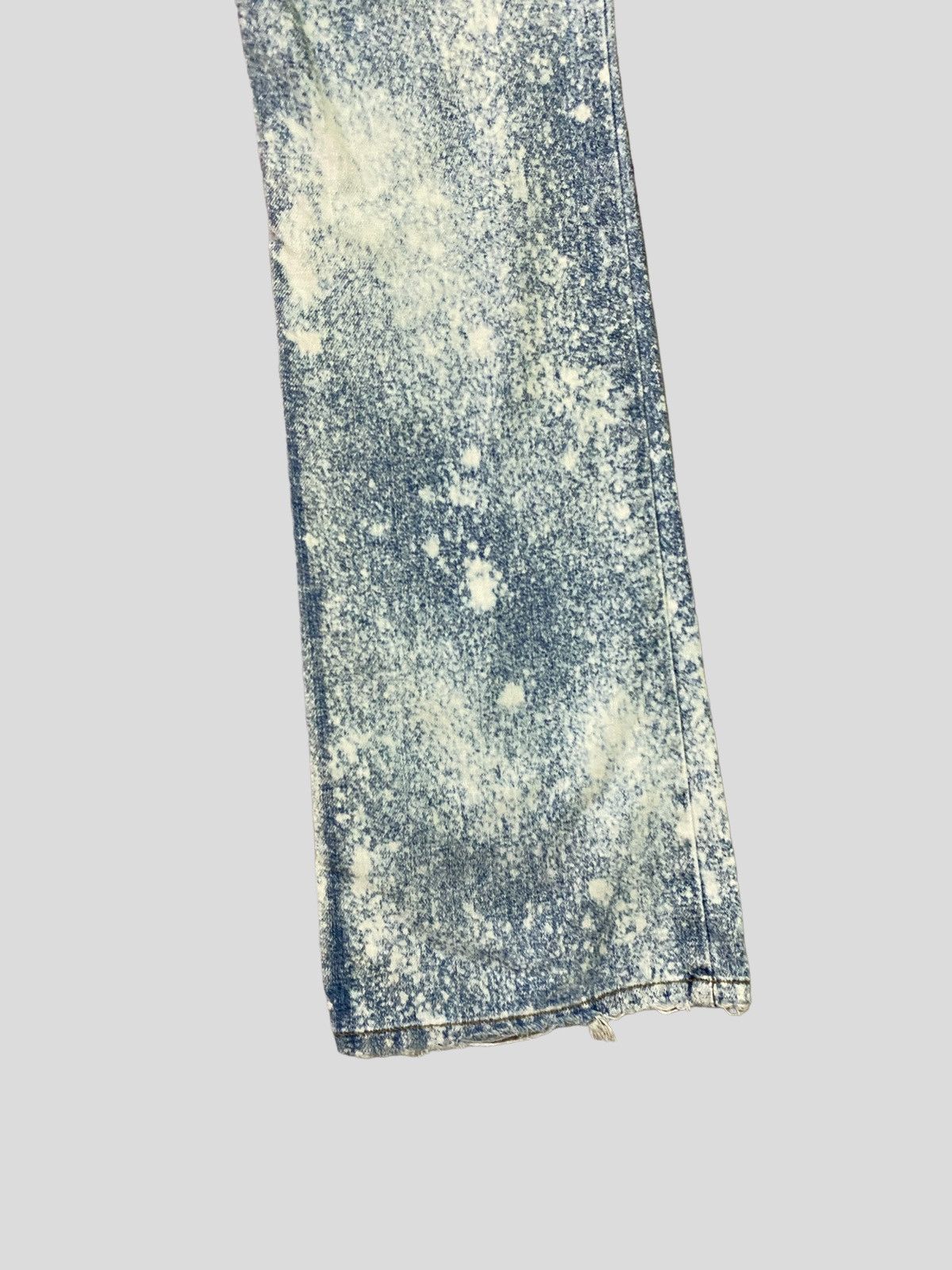 Calvin Klein × Vintage Flared CALVIN KLEIN Distressed Stone & Tint Boot Cut Denim Size US 28 / EU 44 - 18 Thumbnail