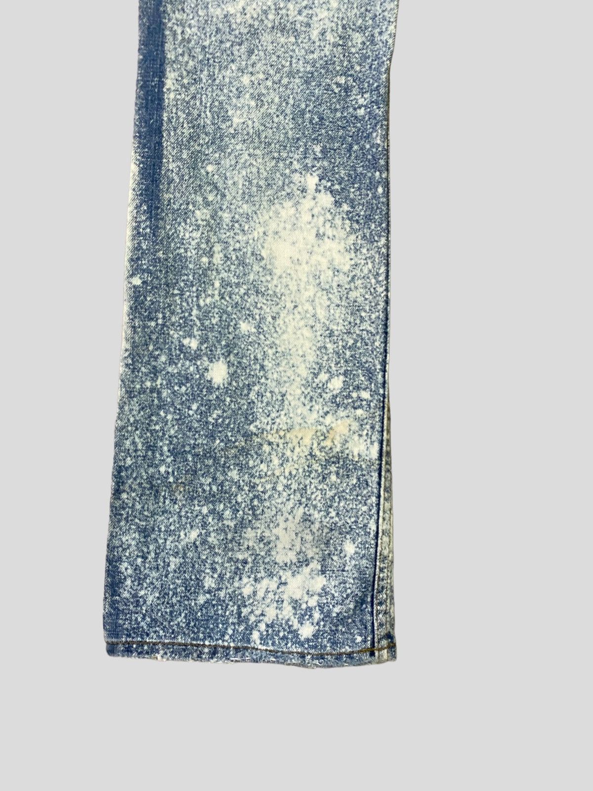 Calvin Klein × Vintage Flared CALVIN KLEIN Distressed Stone & Tint Boot Cut Denim Size US 28 / EU 44 - 17 Thumbnail