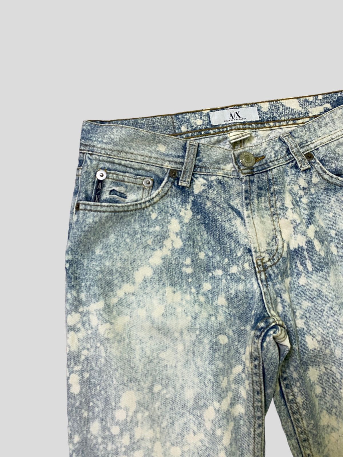 Calvin Klein × Vintage Flared CALVIN KLEIN Distressed Stone & Tint Boot Cut Denim Size US 28 / EU 44 - 5 Thumbnail