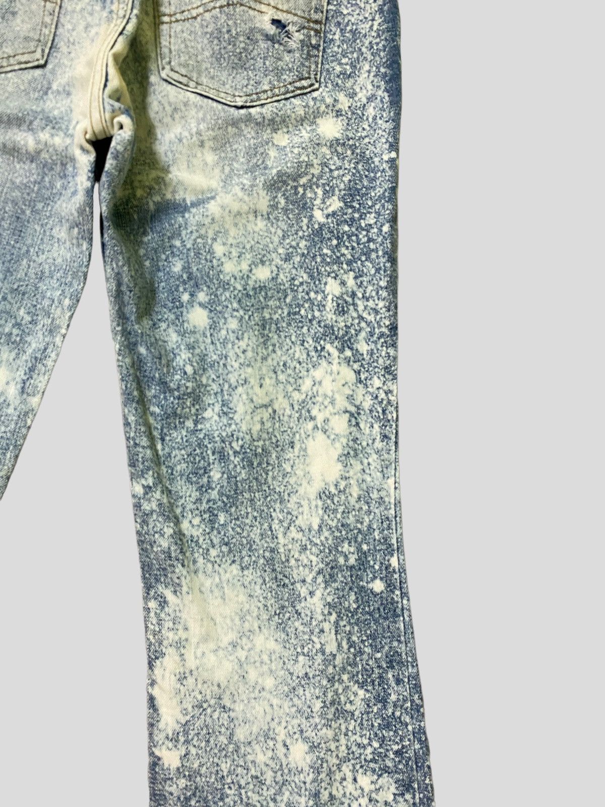 Calvin Klein × Vintage Flared CALVIN KLEIN Distressed Stone & Tint Boot Cut Denim Size US 28 / EU 44 - 15 Thumbnail