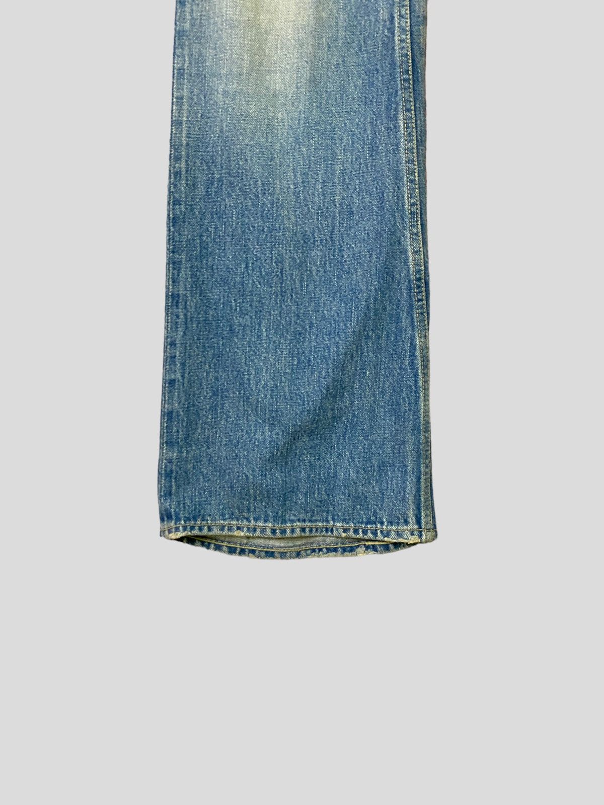 Japanese Brand × Vintage Flared Vintage Japan Brand Selvadge Acid Wash Boot Cut Denim Size US 26 / EU 42 - 9 Thumbnail