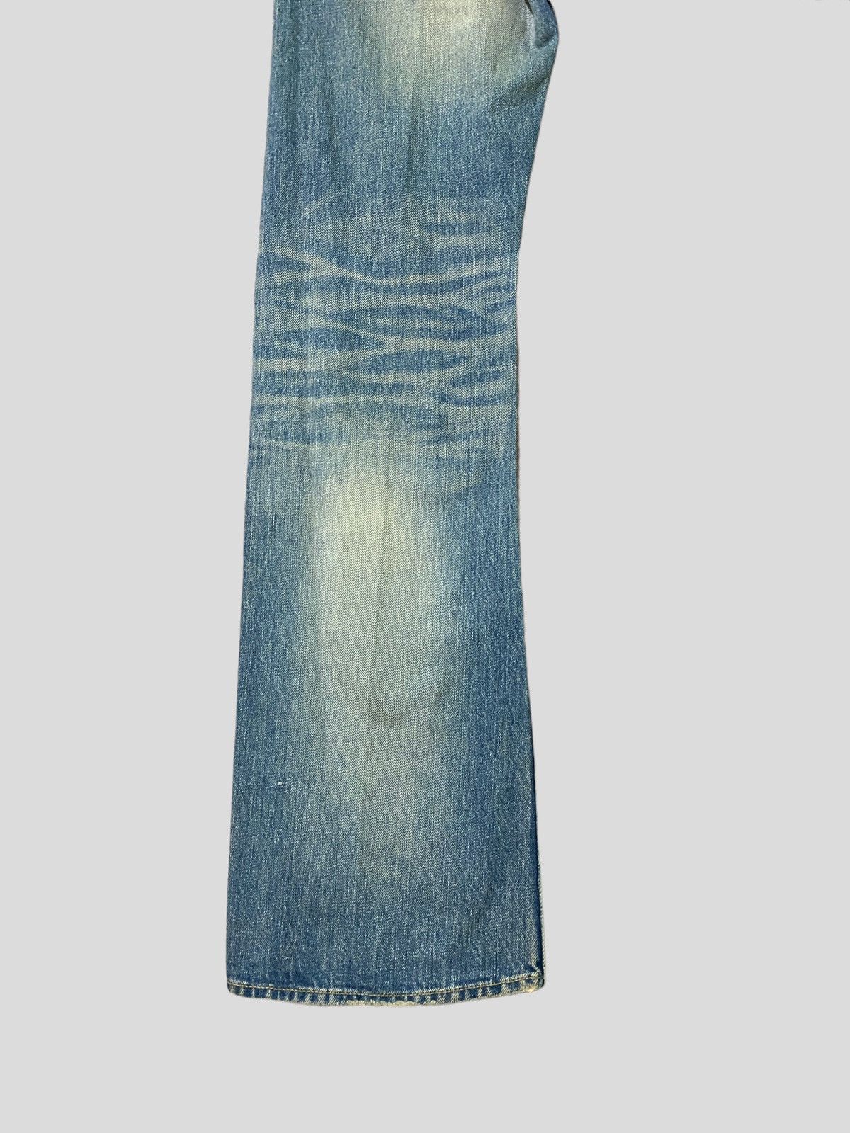 Japanese Brand × Vintage Flared Vintage Japan Brand Selvadge Acid Wash Boot Cut Denim Size US 26 / EU 42 - 15 Thumbnail