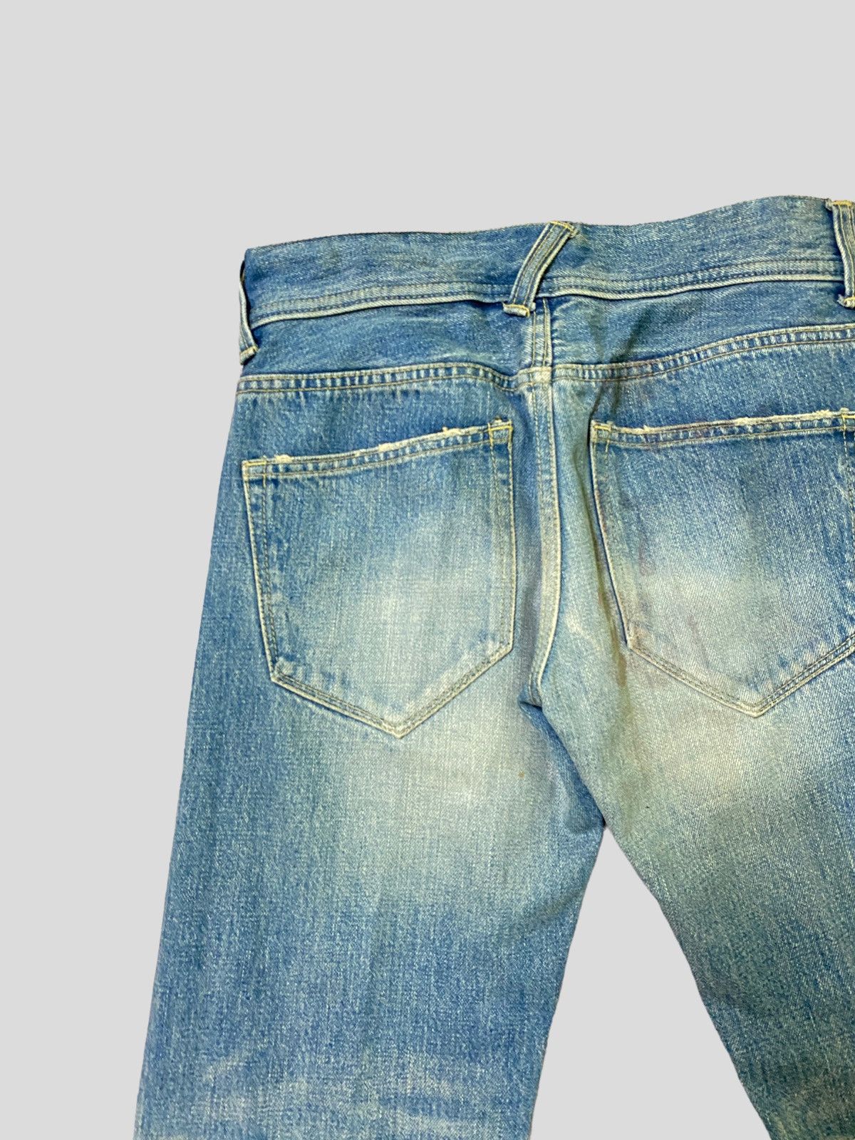 Japanese Brand × Vintage Flared Vintage Japan Brand Selvadge Acid Wash Boot Cut Denim Size US 26 / EU 42 - 12 Thumbnail