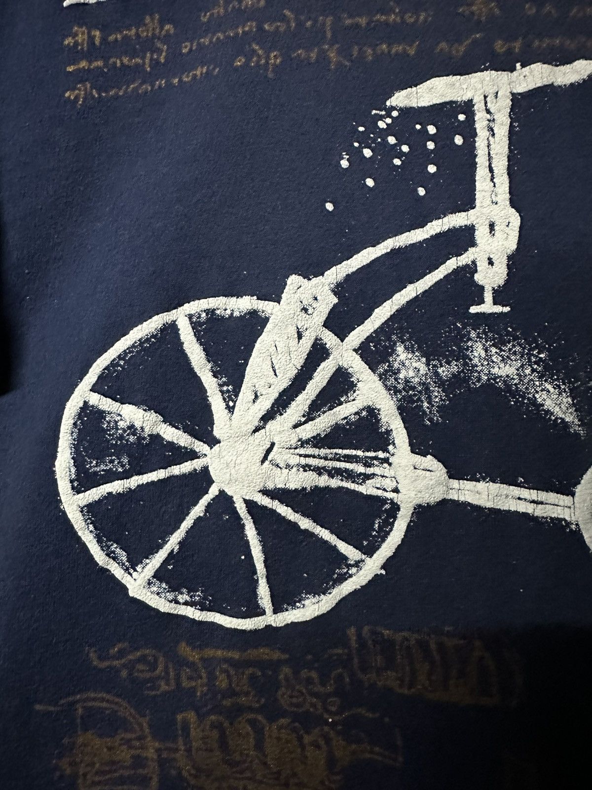 Vintage Vintage 90s Leonardo Da Vinci Art Faded Tee Size US S / EU 44-46 / 1 - 3 Thumbnail