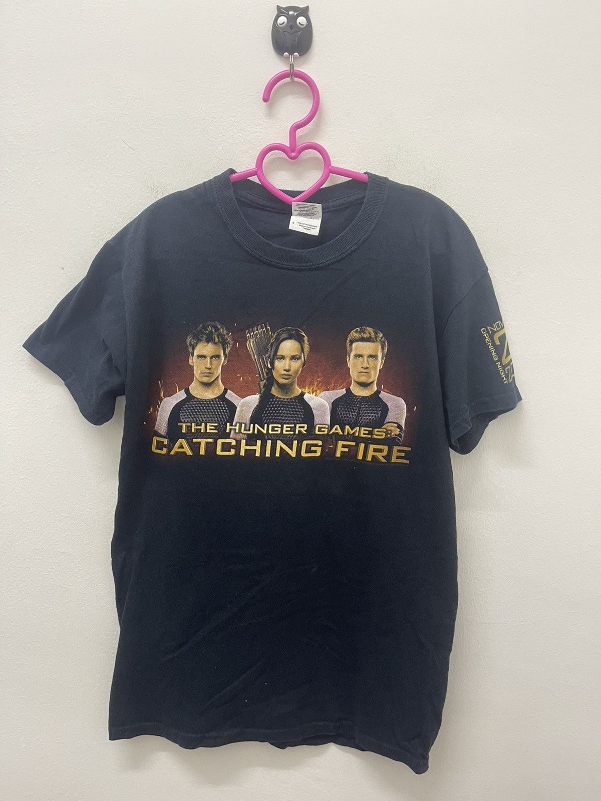 Other Rare THE HUNGER GAMES Catching Fire 2013 Promo Tee Size US S / EU 44-46 / 1 - 1 Thumbnail