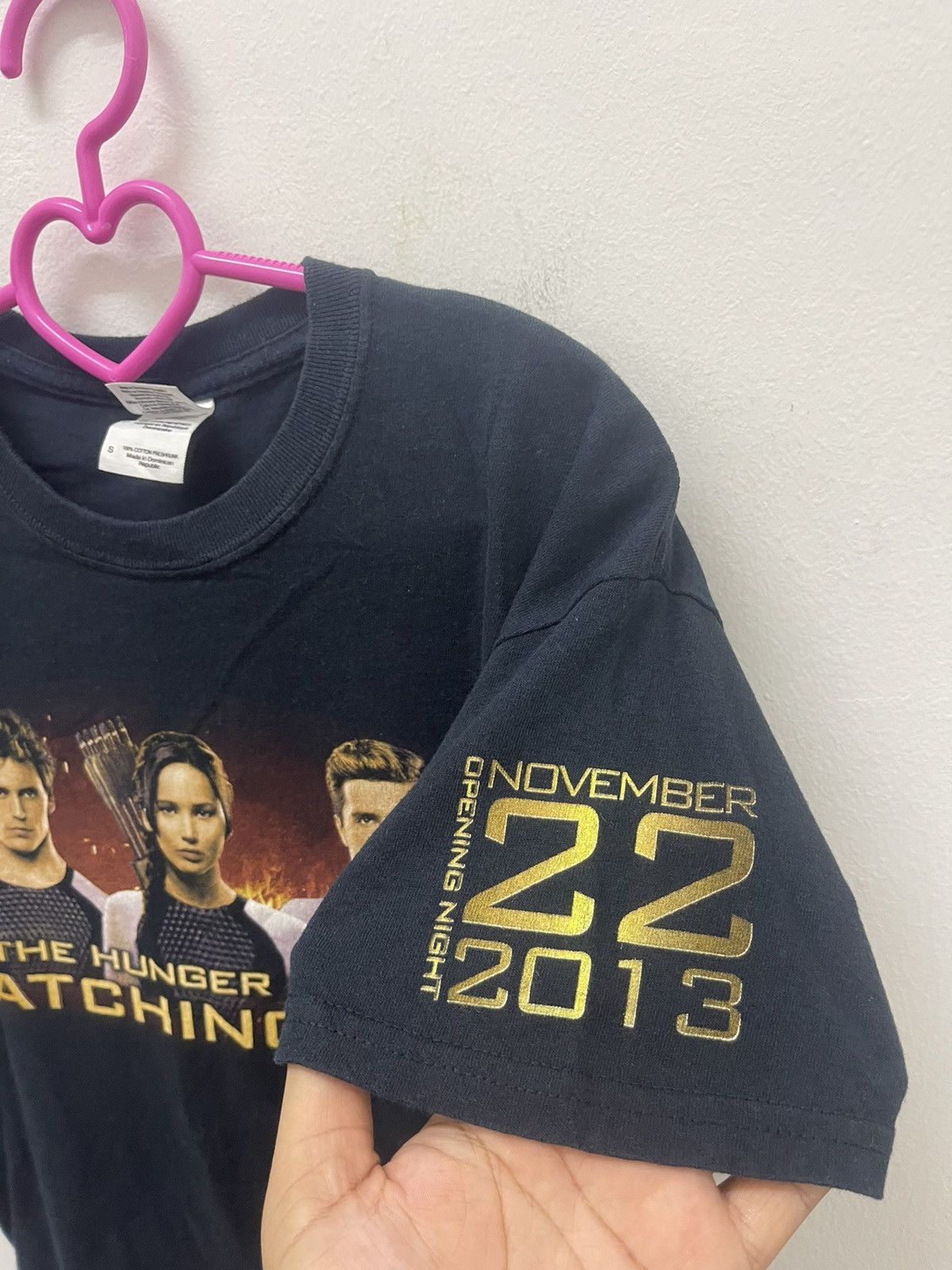 Other Rare THE HUNGER GAMES Catching Fire 2013 Promo Tee Size US S / EU 44-46 / 1 - 3 Thumbnail