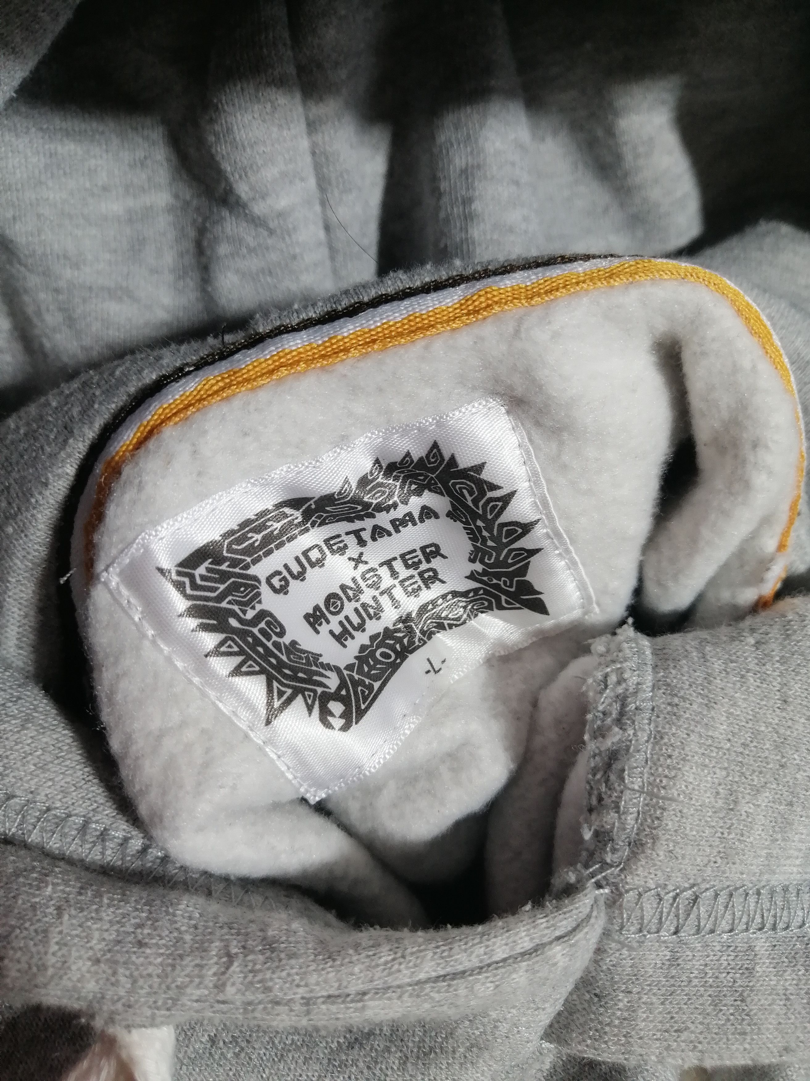 Anime × Japanese Brand Gudetama X Monster Hunter Hoodie Size US M / EU 48-50 / 2 - 5 Thumbnail