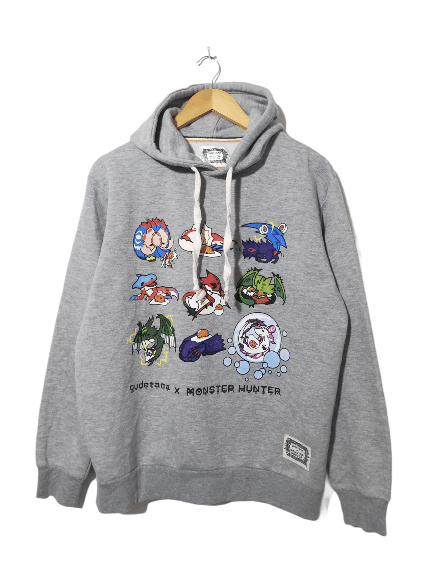 Anime × Japanese Brand Gudetama X Monster Hunter Hoodie Size US M / EU 48-50 / 2 - 1 Thumbnail