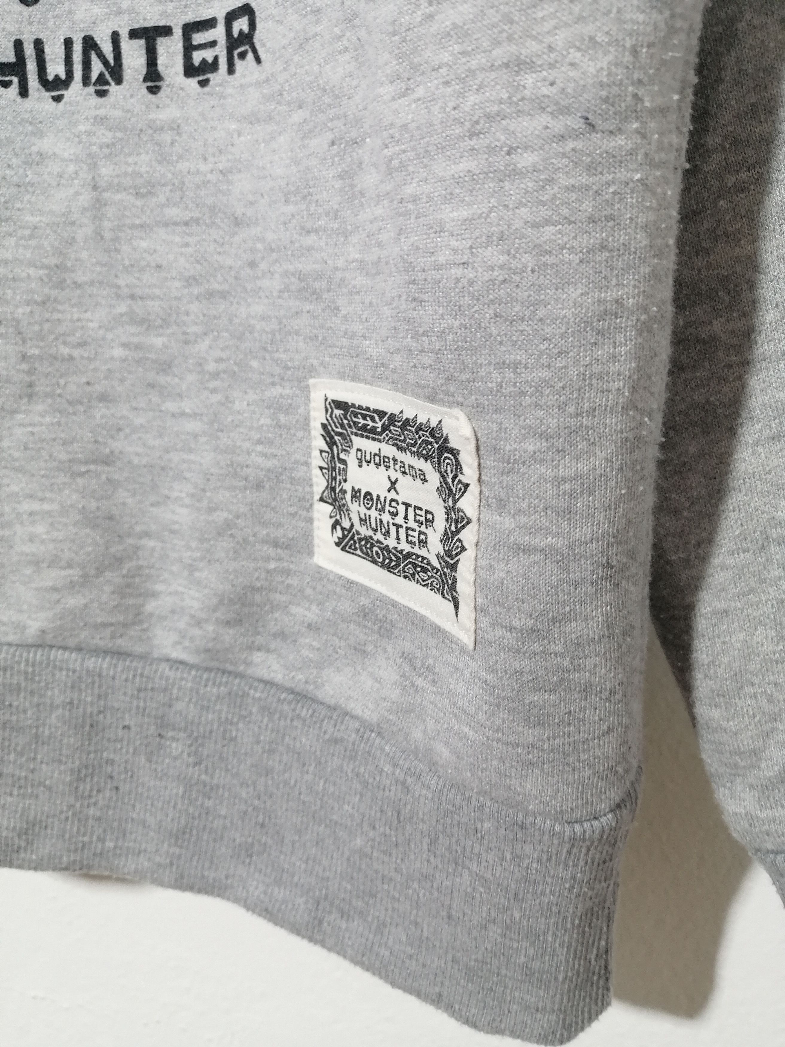 Anime × Japanese Brand Gudetama X Monster Hunter Hoodie Size US M / EU 48-50 / 2 - 3 Thumbnail