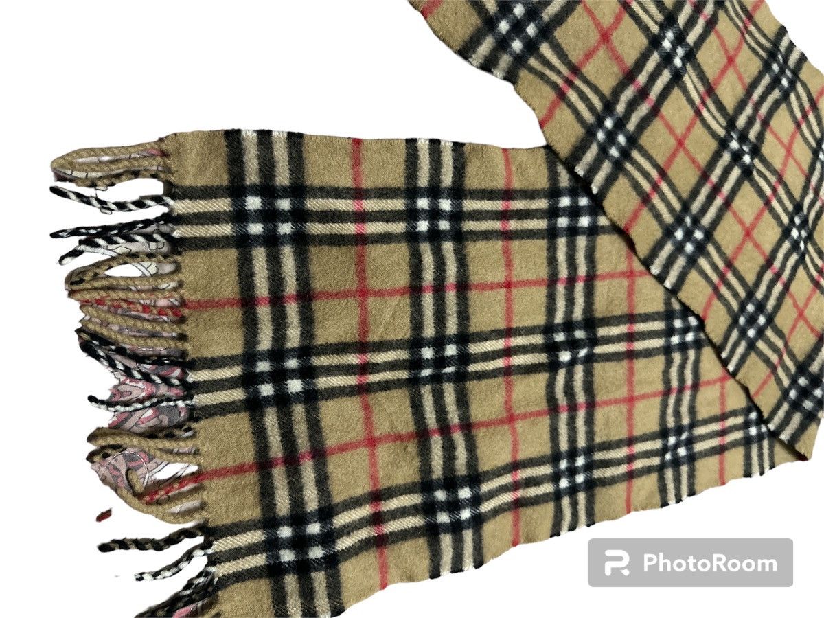 Burberry Burberry Scarf Novacheck Cashmere Made in England Size ONE SIZE - 3 Thumbnail