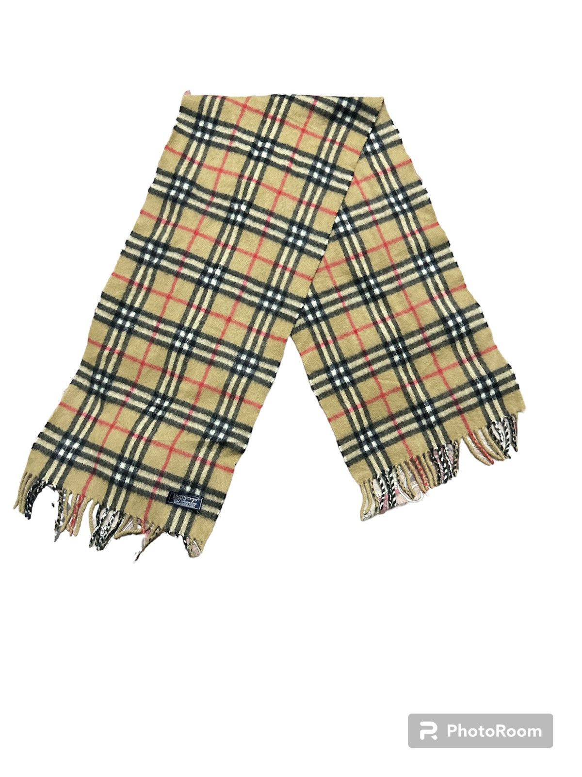 Burberry Burberry Scarf Novacheck Cashmere Made in England Size ONE SIZE - 1 Thumbnail