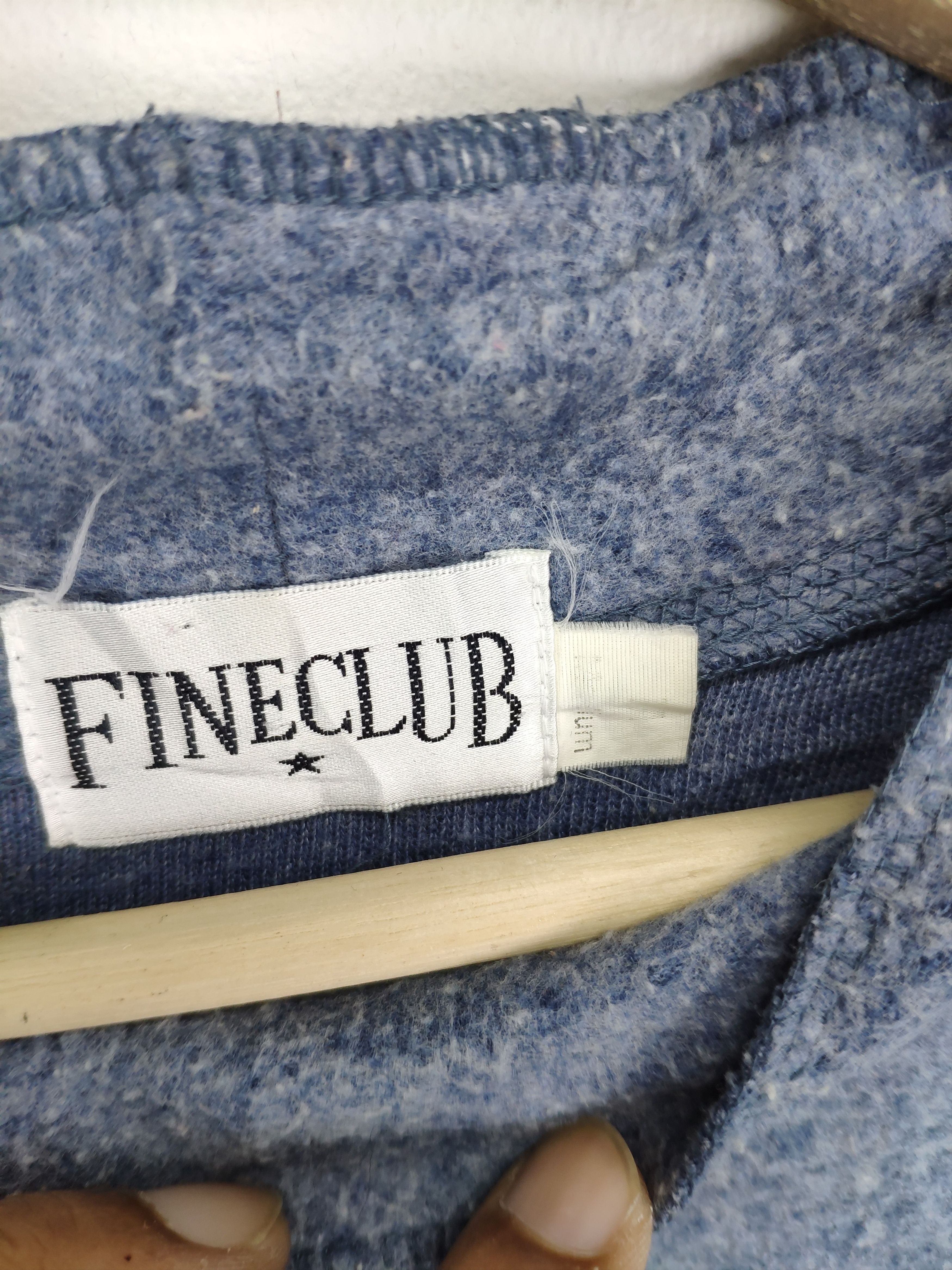Japanese Brand Vintage Japanese Fleece Sweater Crewneck Patchwork Size US M / EU 48-50 / 2 - 10 Thumbnail