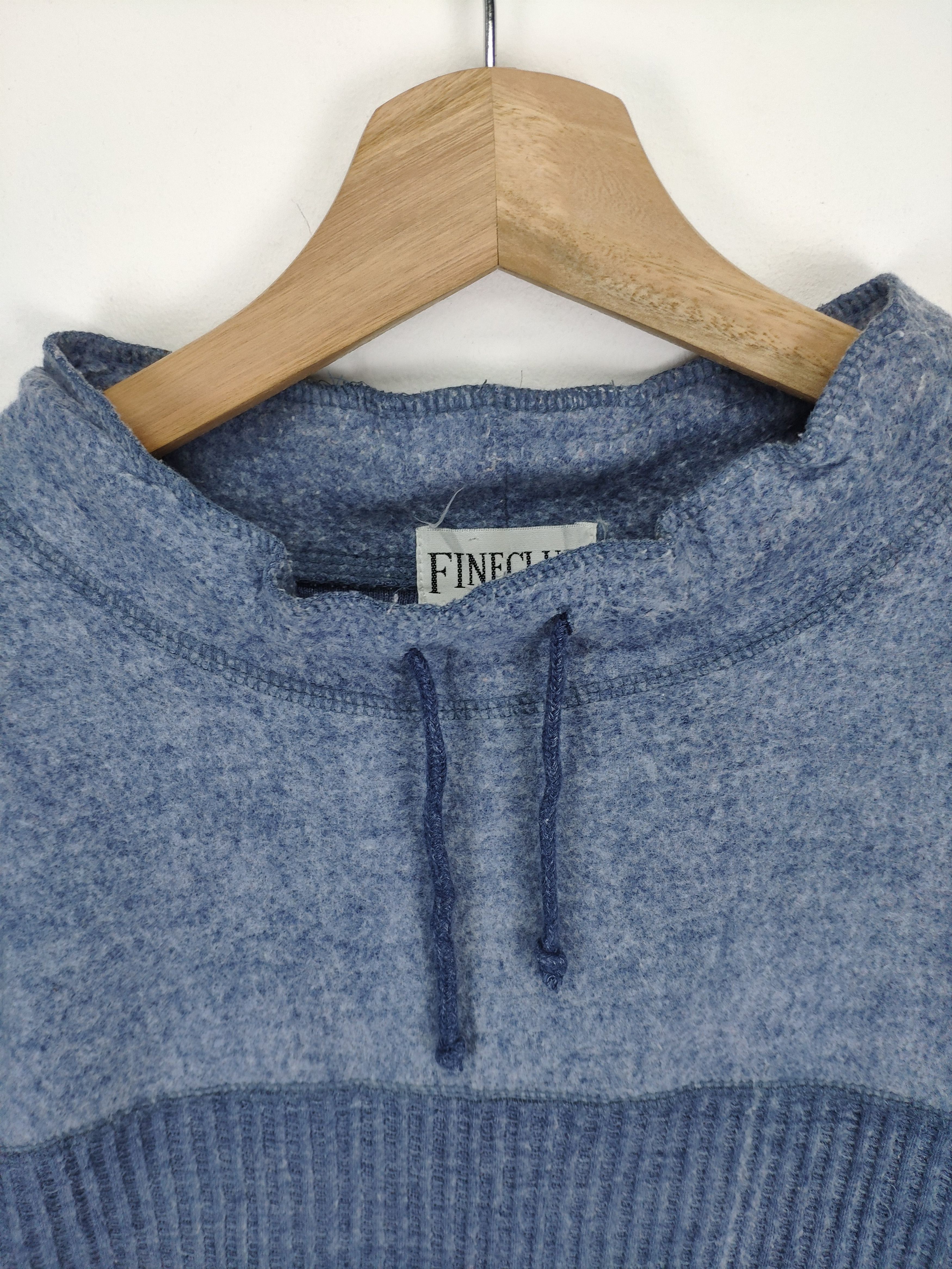 Japanese Brand Vintage Japanese Fleece Sweater Crewneck Patchwork Size US M / EU 48-50 / 2 - 8 Thumbnail