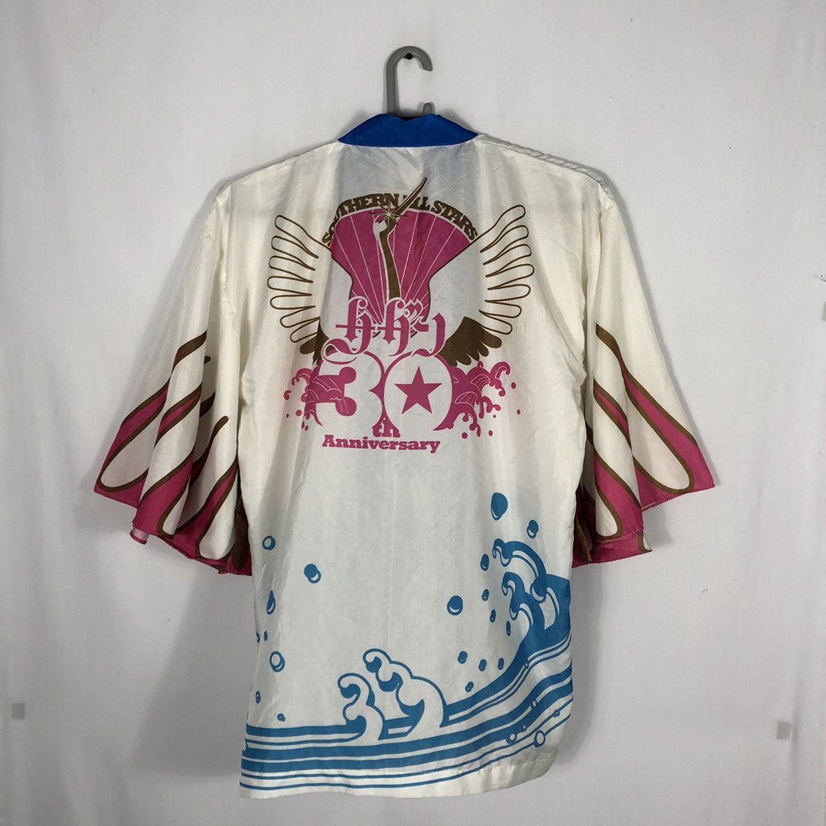 Anime × Japanese Brand Rare 2008 Southern Star Anime Crew Polyster Summer Kimono Size M / US 6-8 / IT 42-44 - 4 Thumbnail